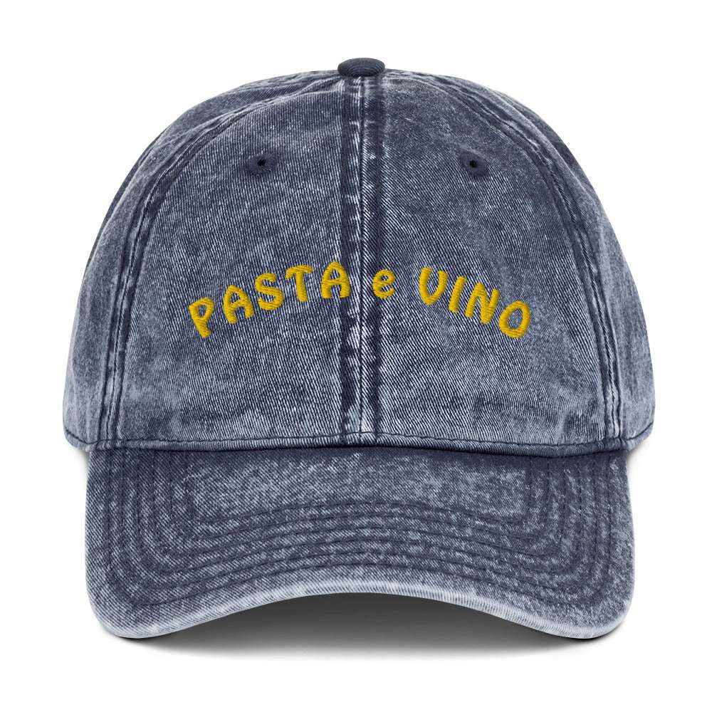 Pasta e Vino - Vintage Cap