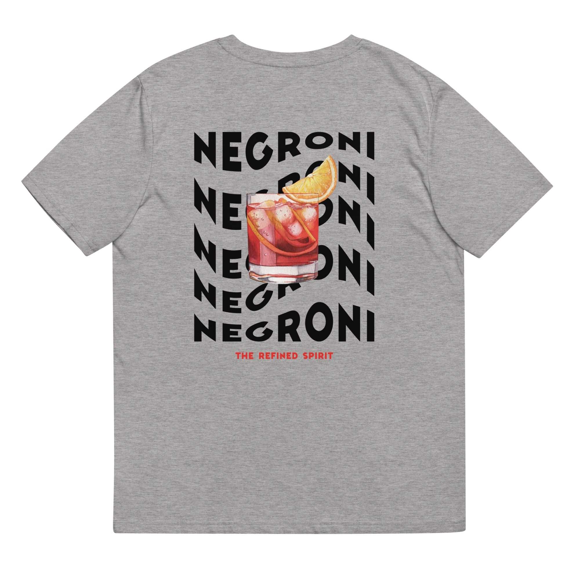 Waving Negroni - Organic T-shirt - The Refined Spirit