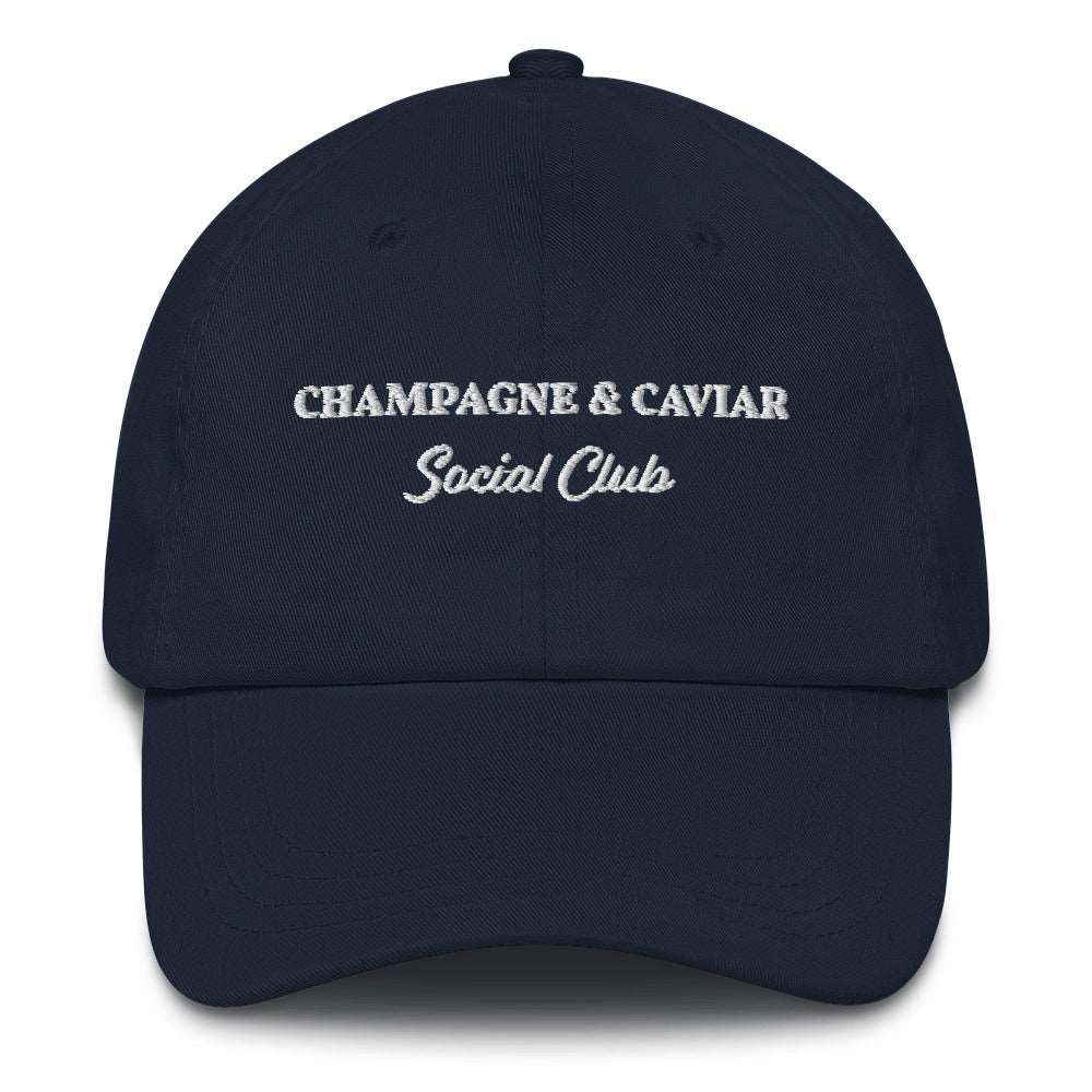 Champagne & Caviar Cap - The Refined Spirit