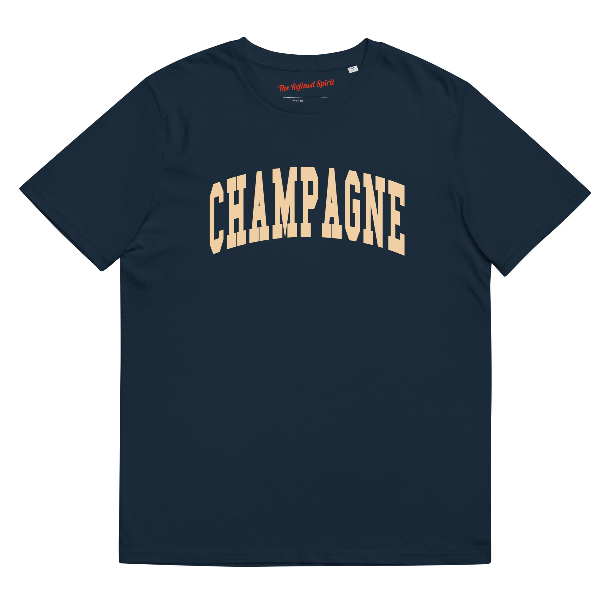 Champagne - Organic T-shirt - The Refined Spirit