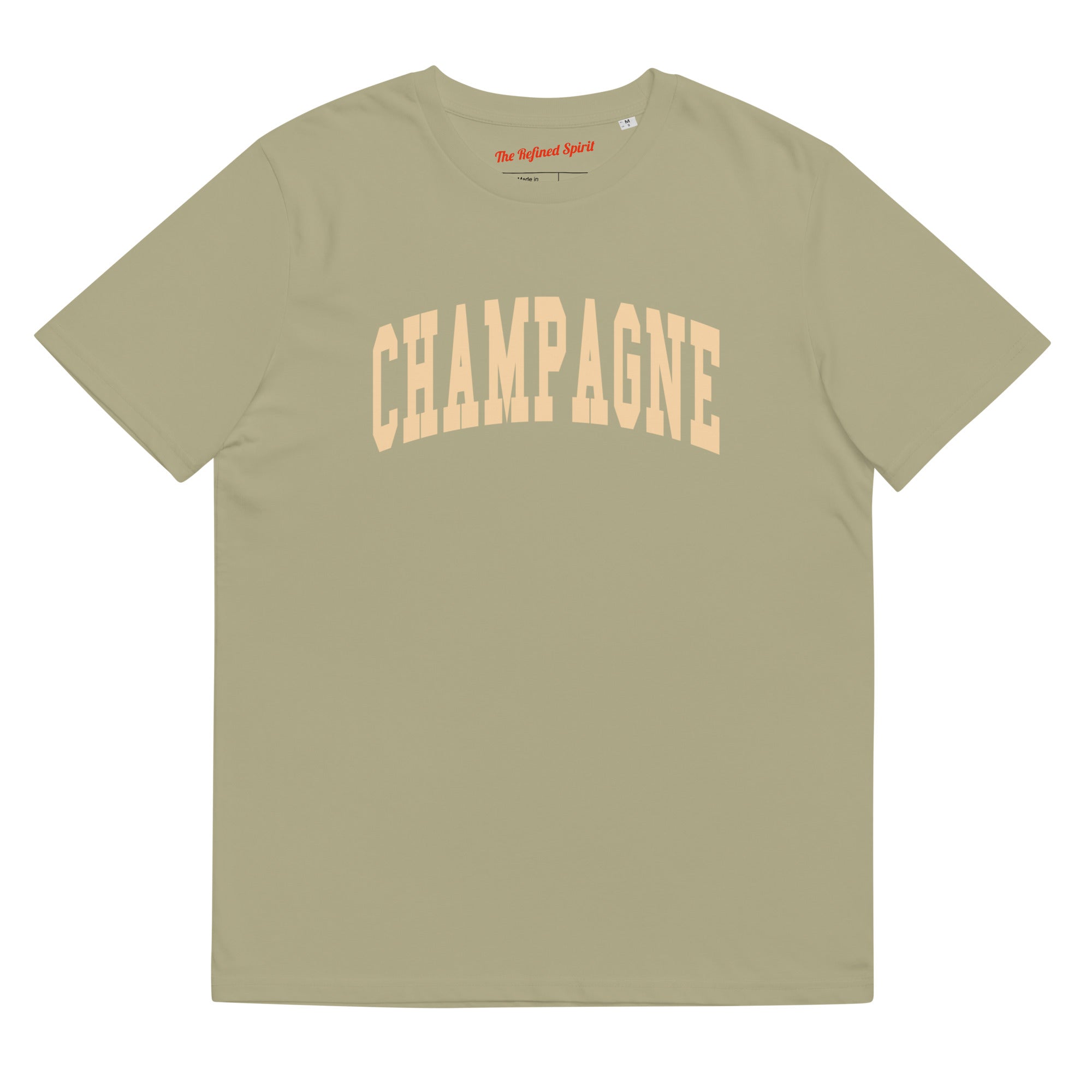 Champagne - Organic T-shirt - The Refined Spirit