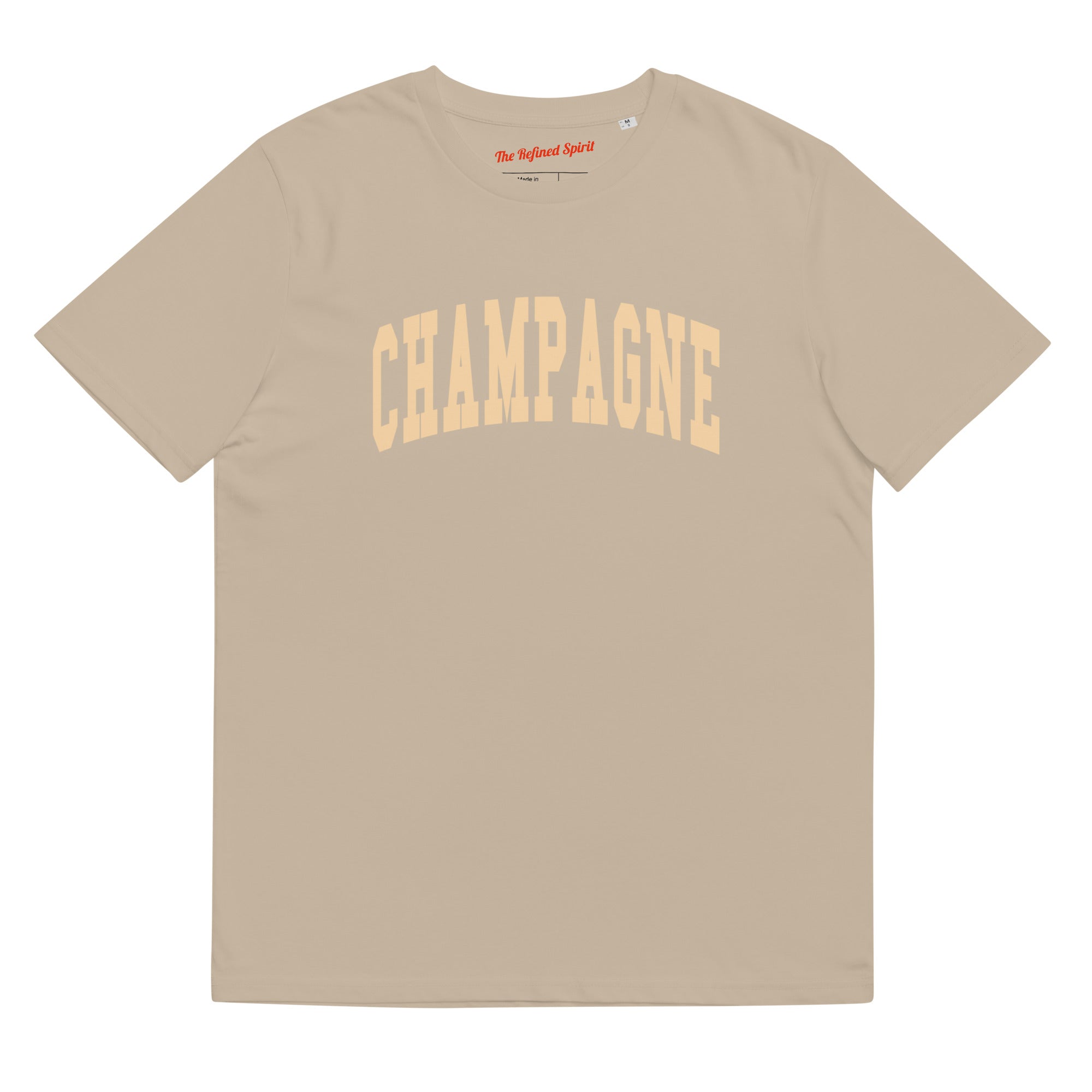 Champagne - Organic T-shirt - The Refined Spirit