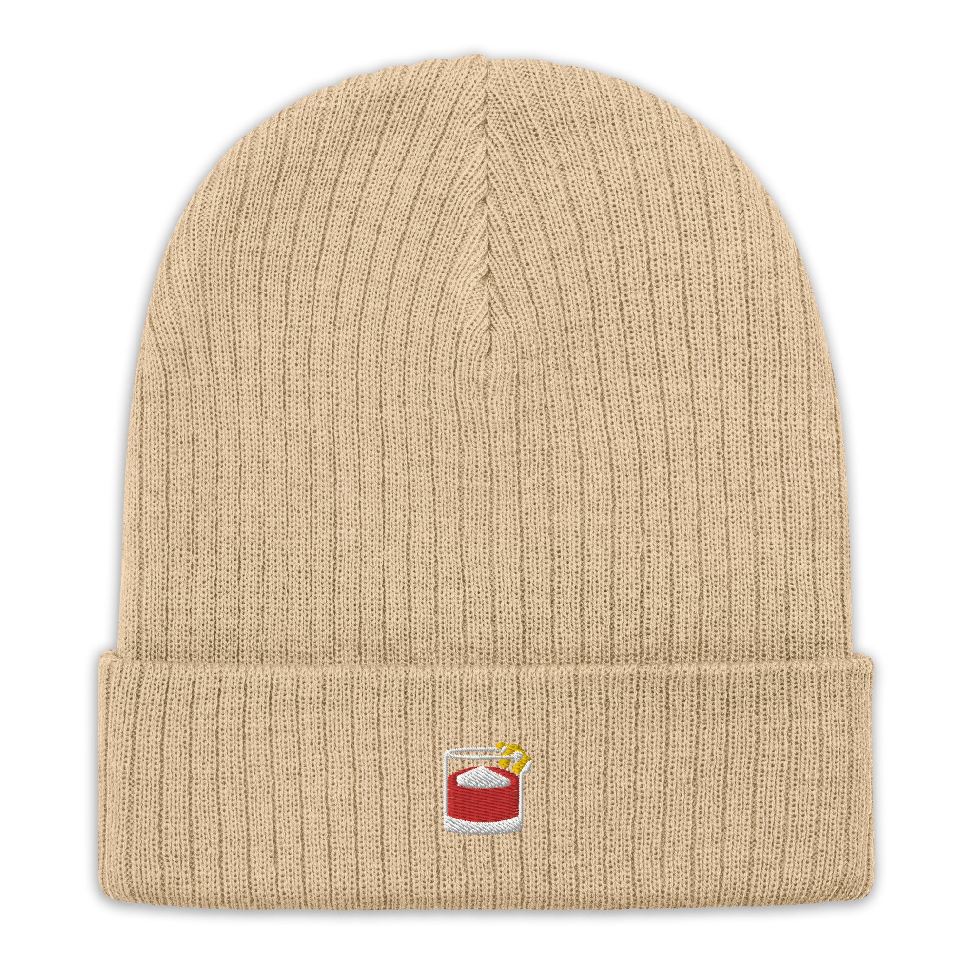 Negroni Glass - Embroidered Beanie - The Refined Spirit