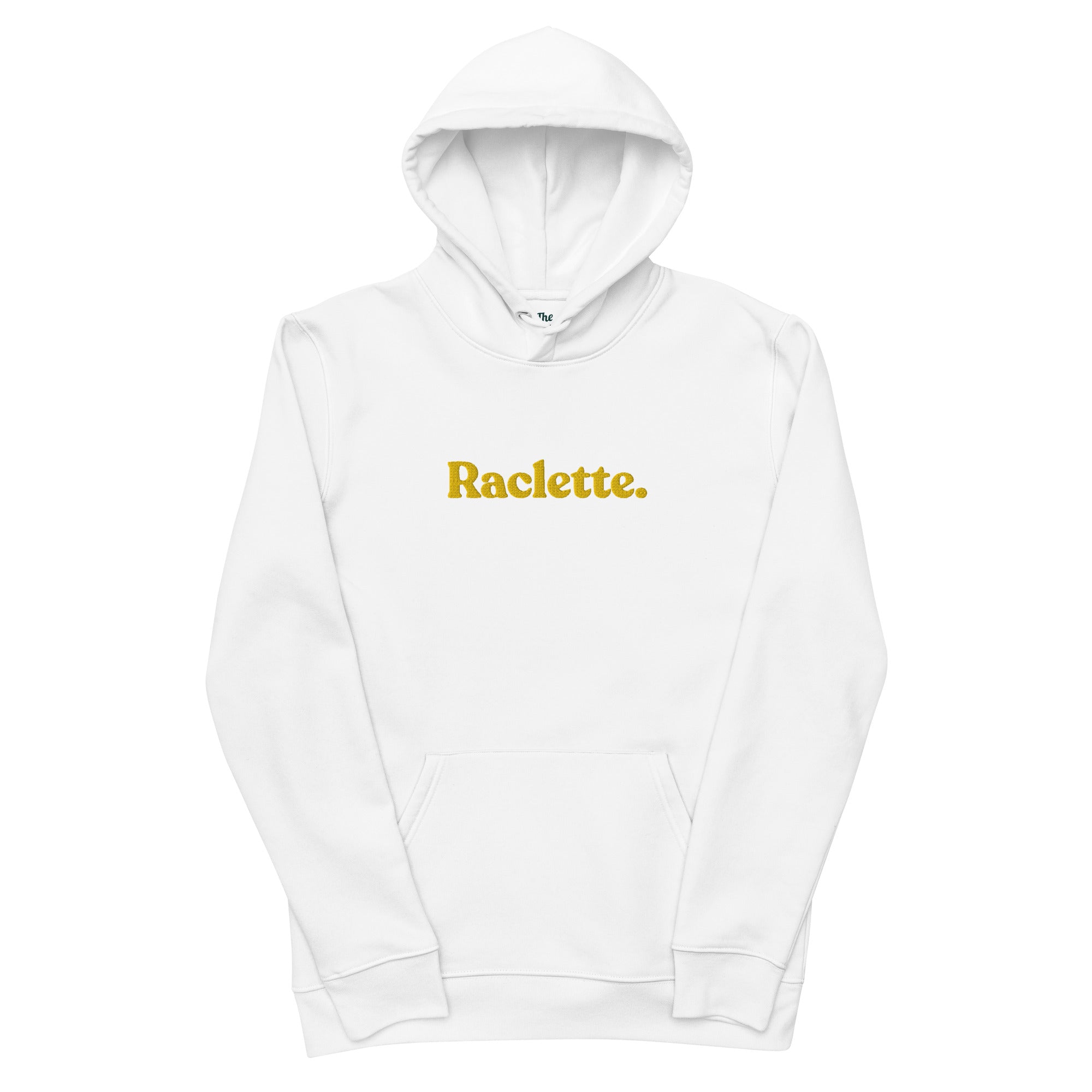 Raclette - Organic Embroidered Hoodie - The Refined Spirit