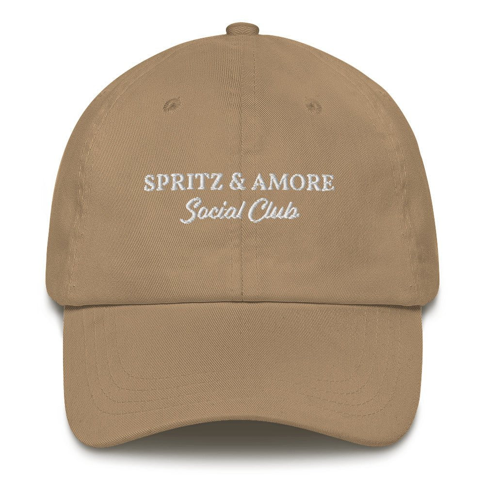 Spritz & Amore Social Club Cap - The Refined Spirit