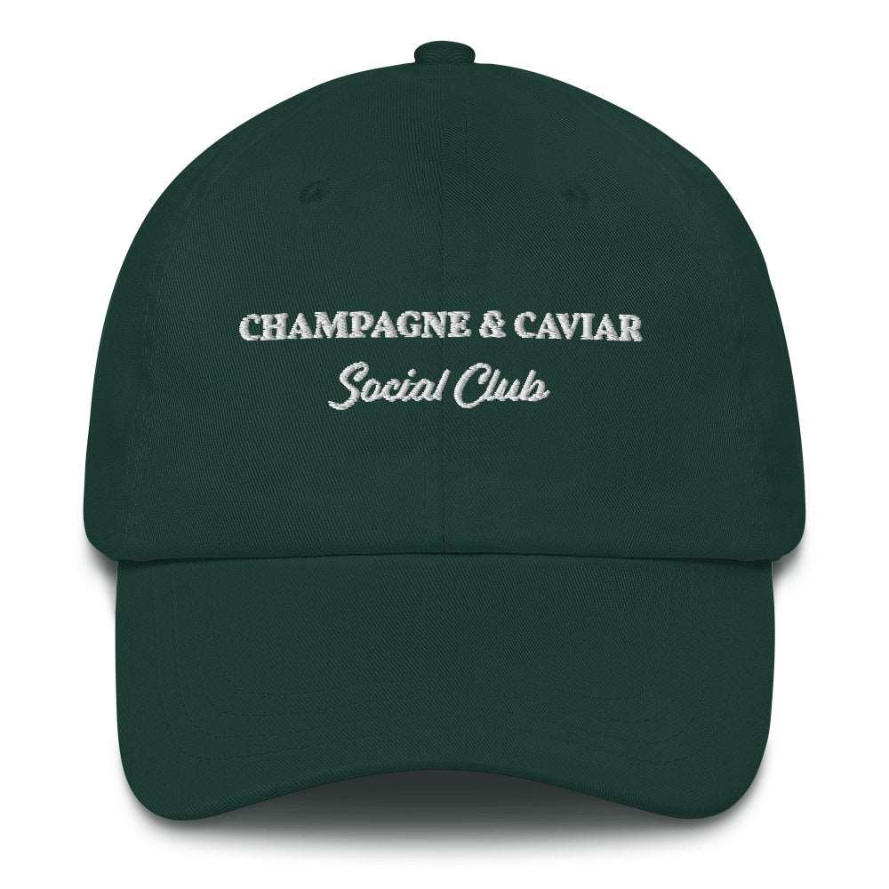 Champagne & Caviar Cap - The Refined Spirit