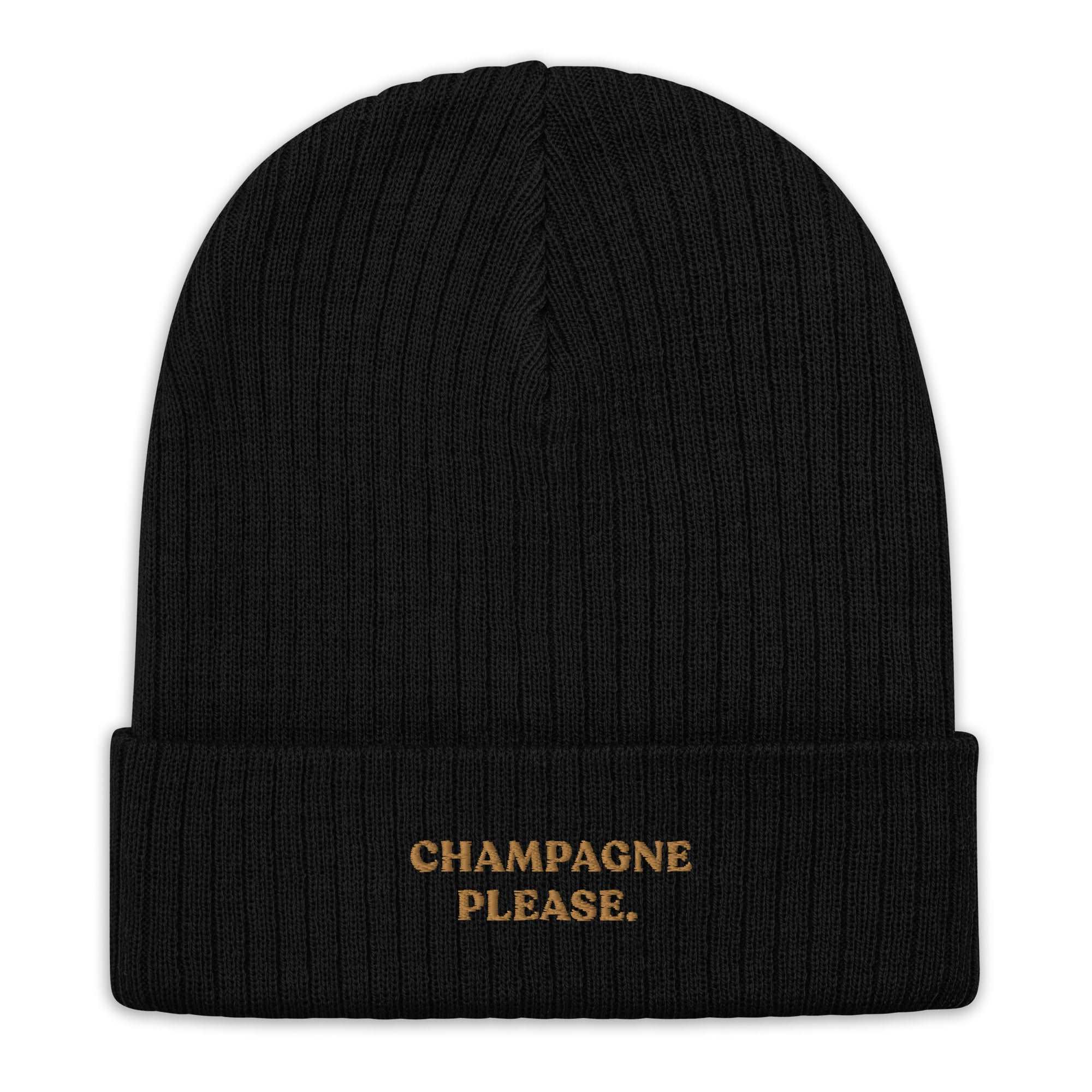 Champagne Please - Beanie - The Refined Spirit