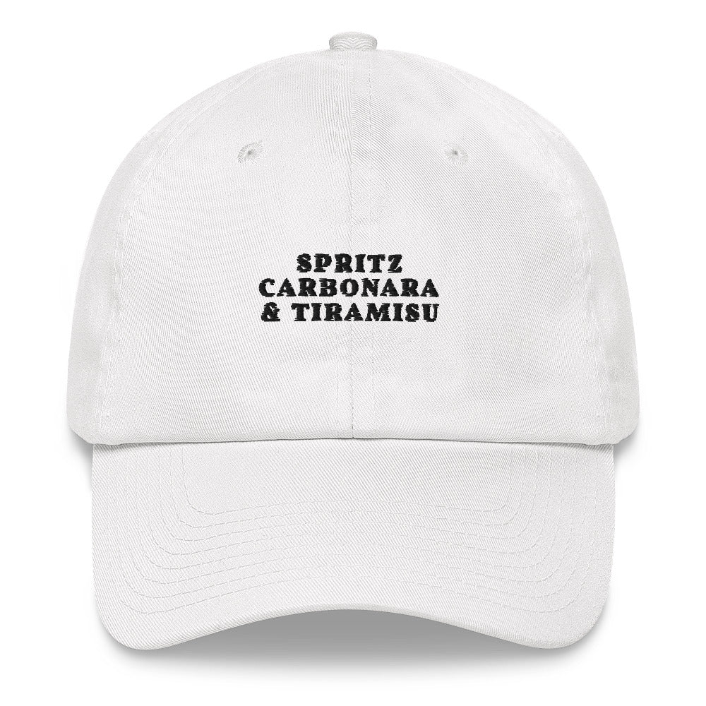 Spritz, Carbonara & Tiramisu Cap