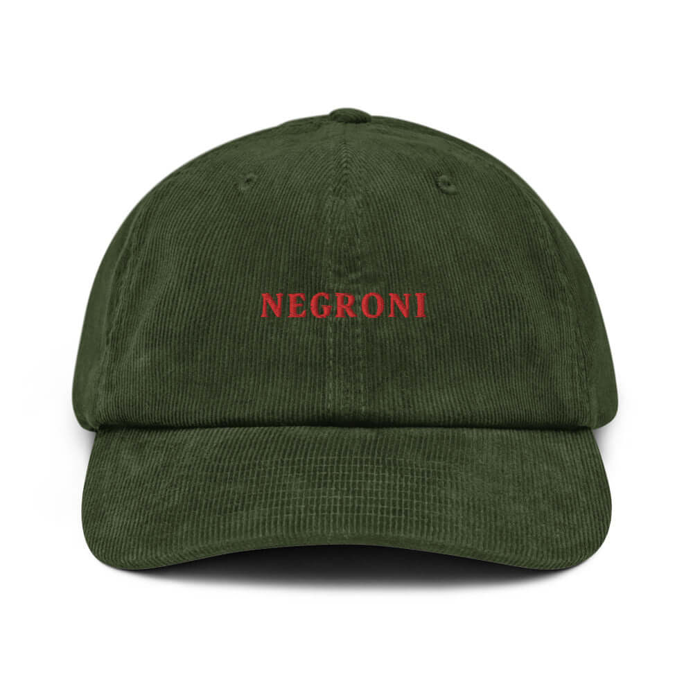 Negroni - Corduroy Cap - The Refined Spirit