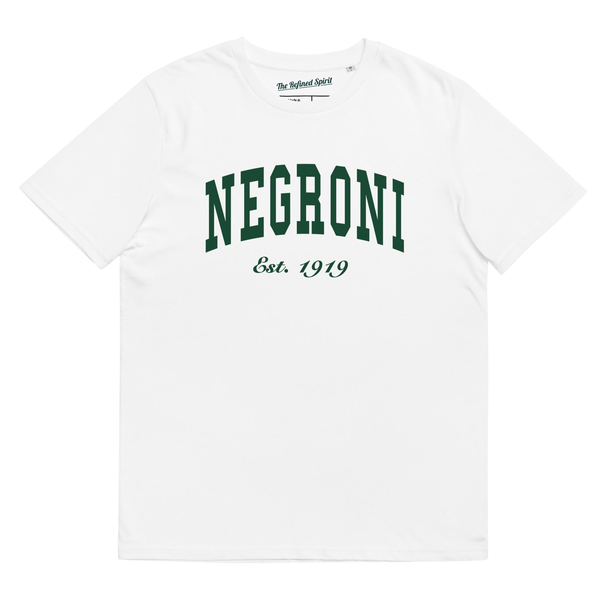 Negroni Est. 1919 - Organic T-shirt - The Refined Spirit
