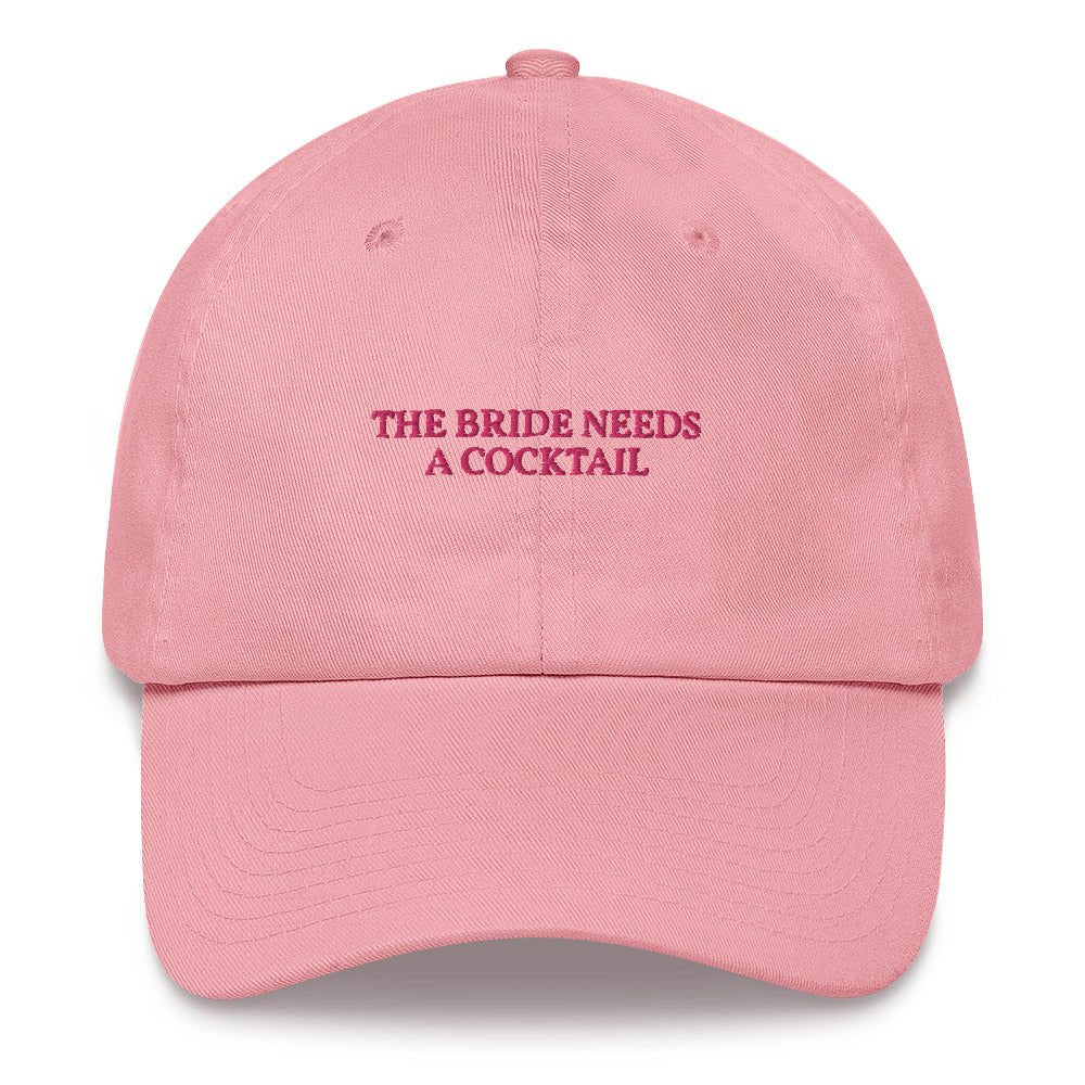 The Bride needs a Cocktail - Baseball Cap - The Refined Spirit