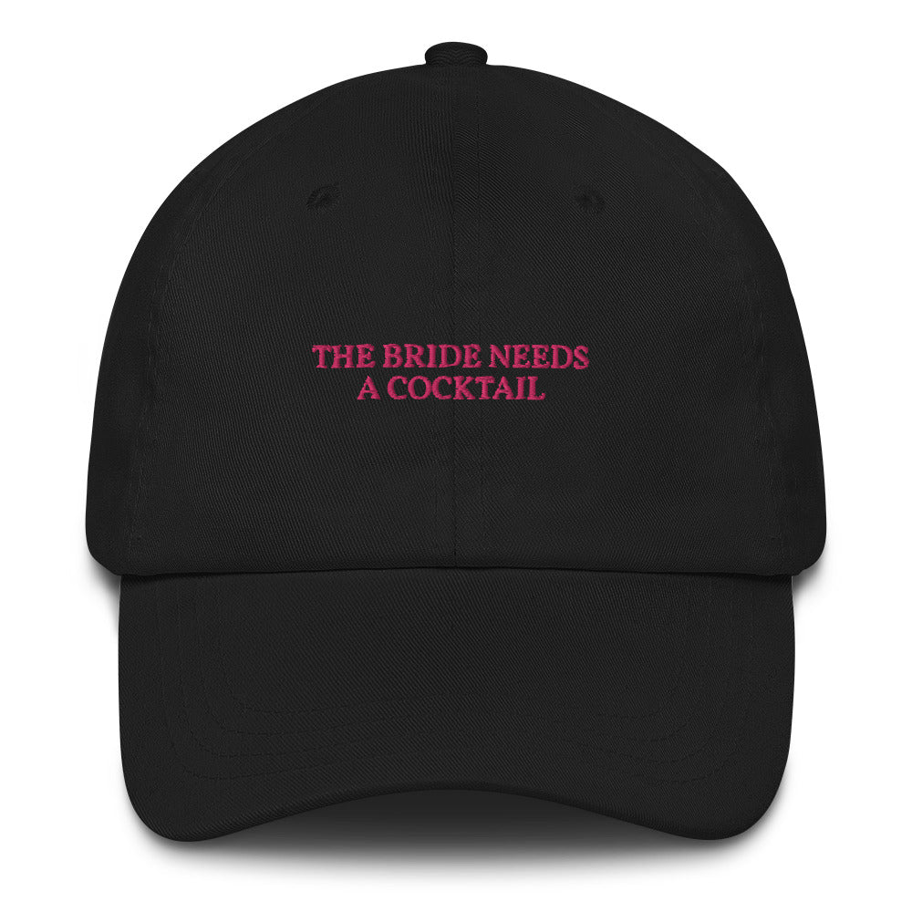 The Bride needs a Cocktail - Baseball Cap - The Refined Spirit