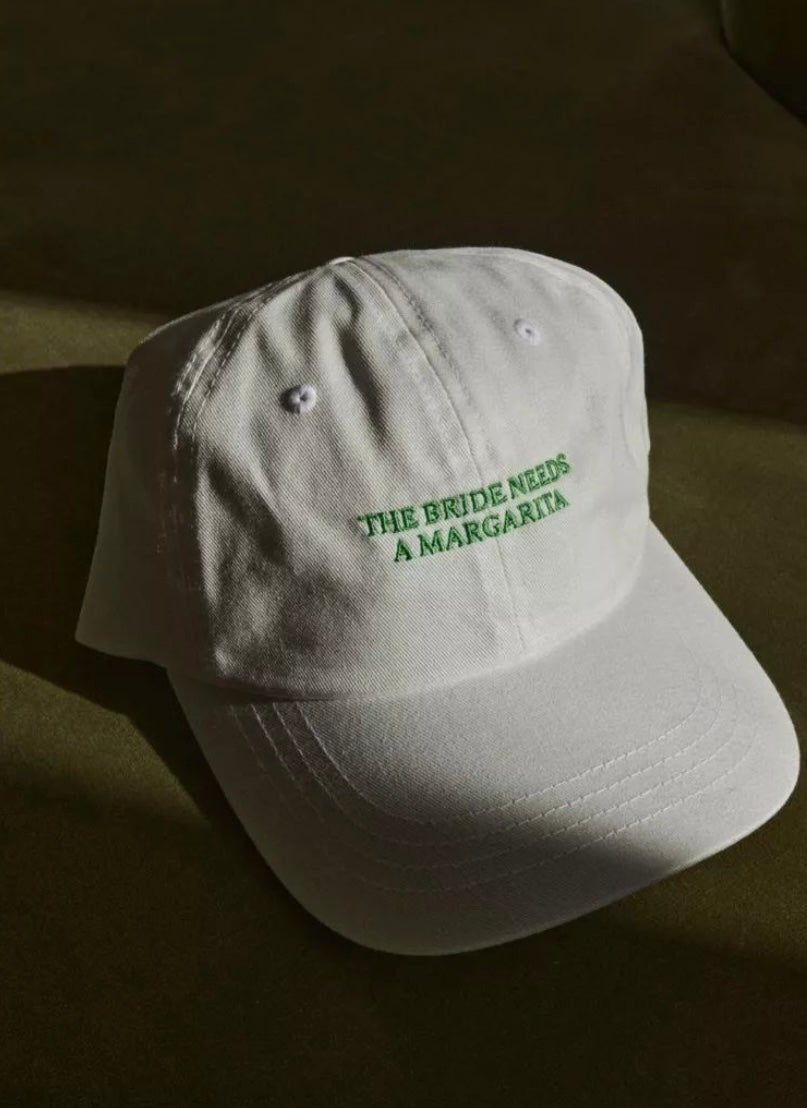 The Bride needs a Margarita - Baseball Cap - The Refined Spirit