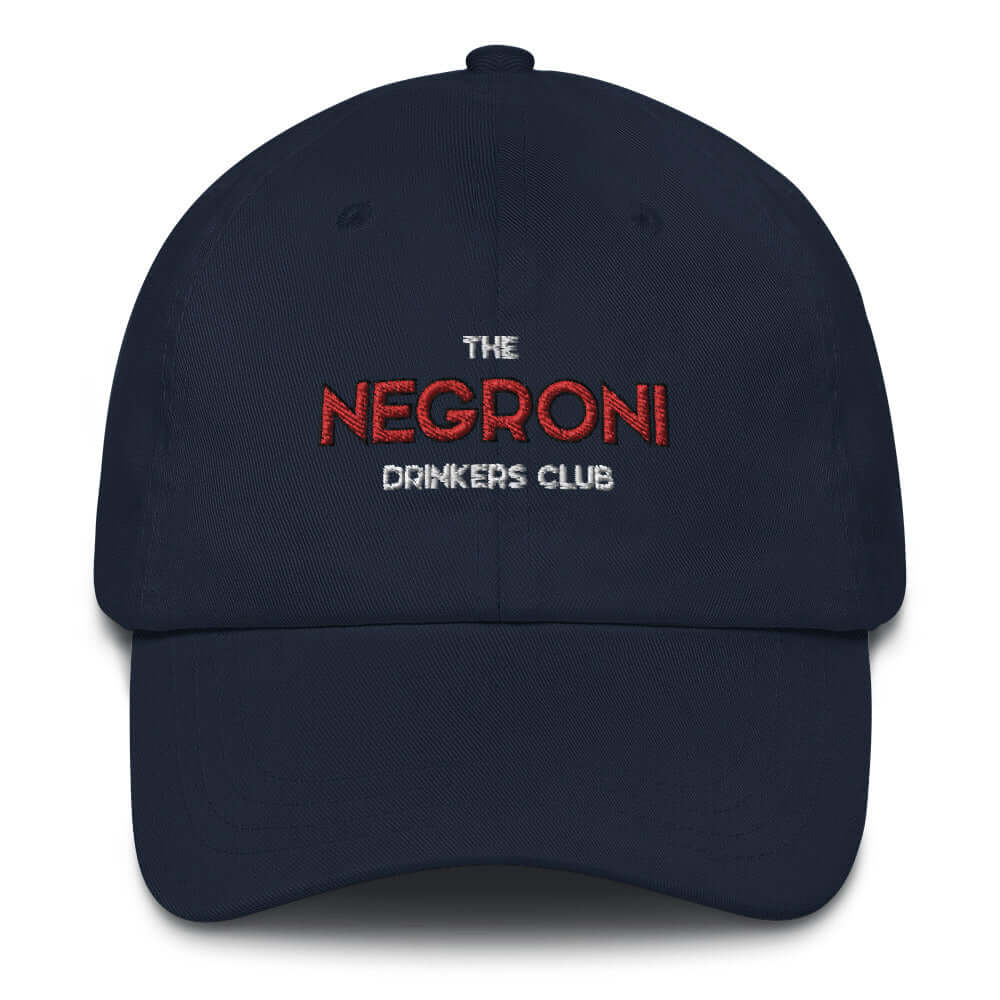 The Negroni Drinkers Club Cap - The Refined Spirit