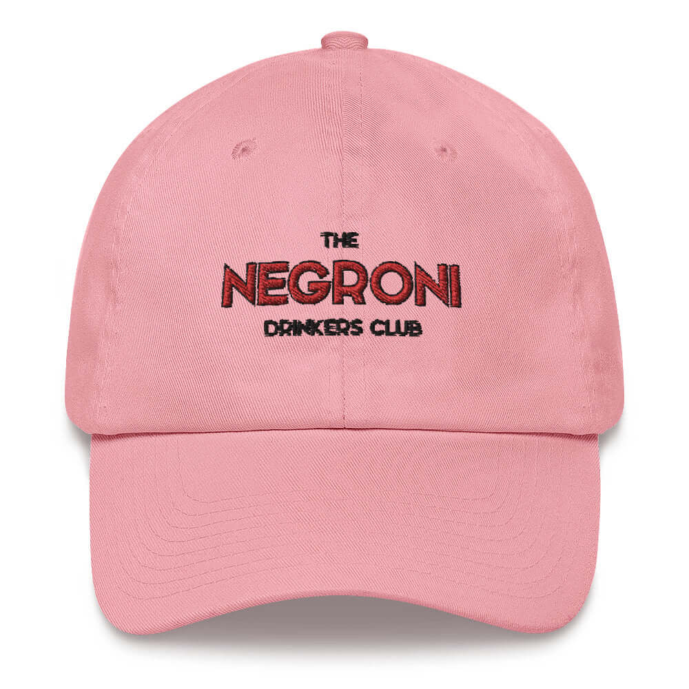 The Negroni Drinkers Club Cap - The Refined Spirit