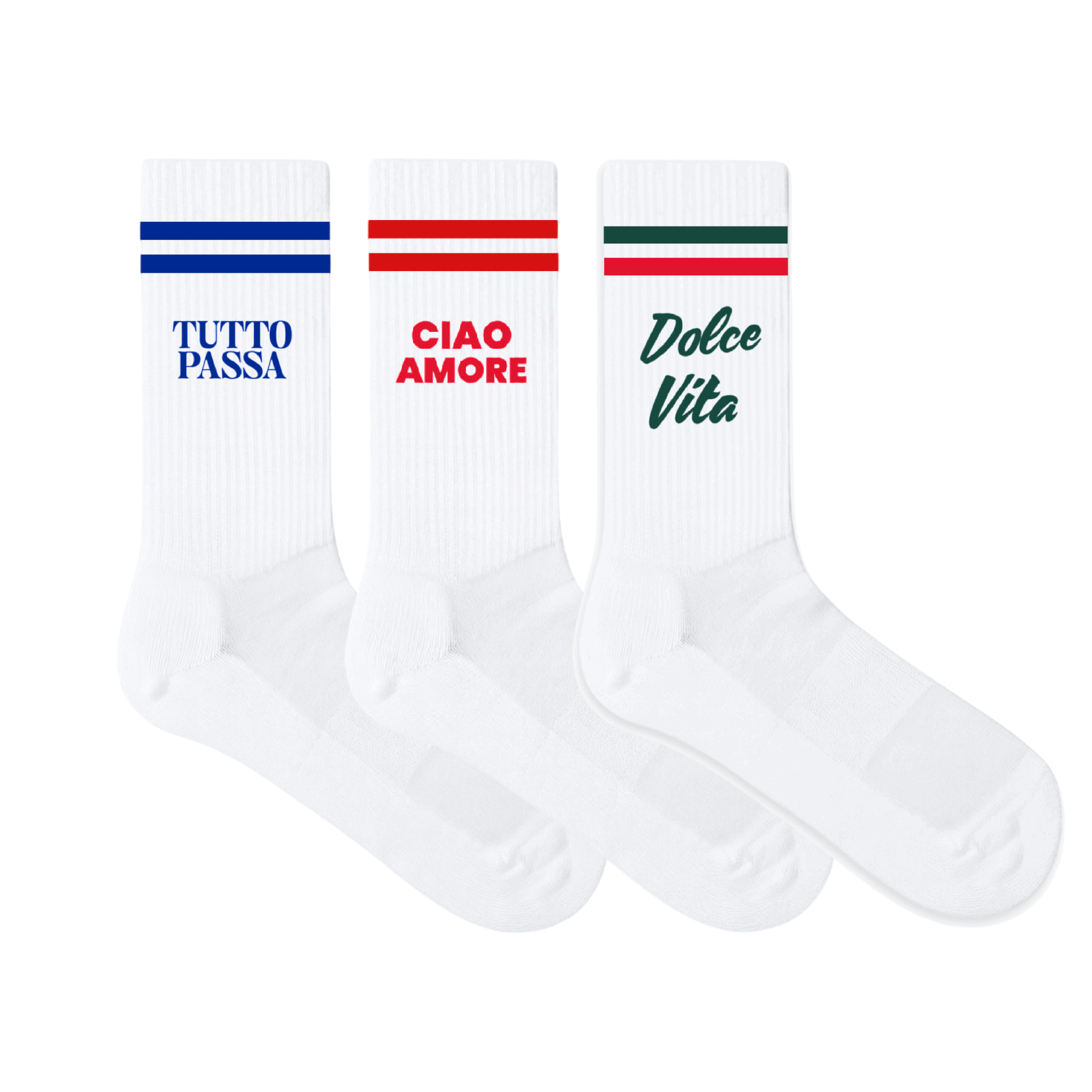 The Italian Summer Socks - 3 Pack