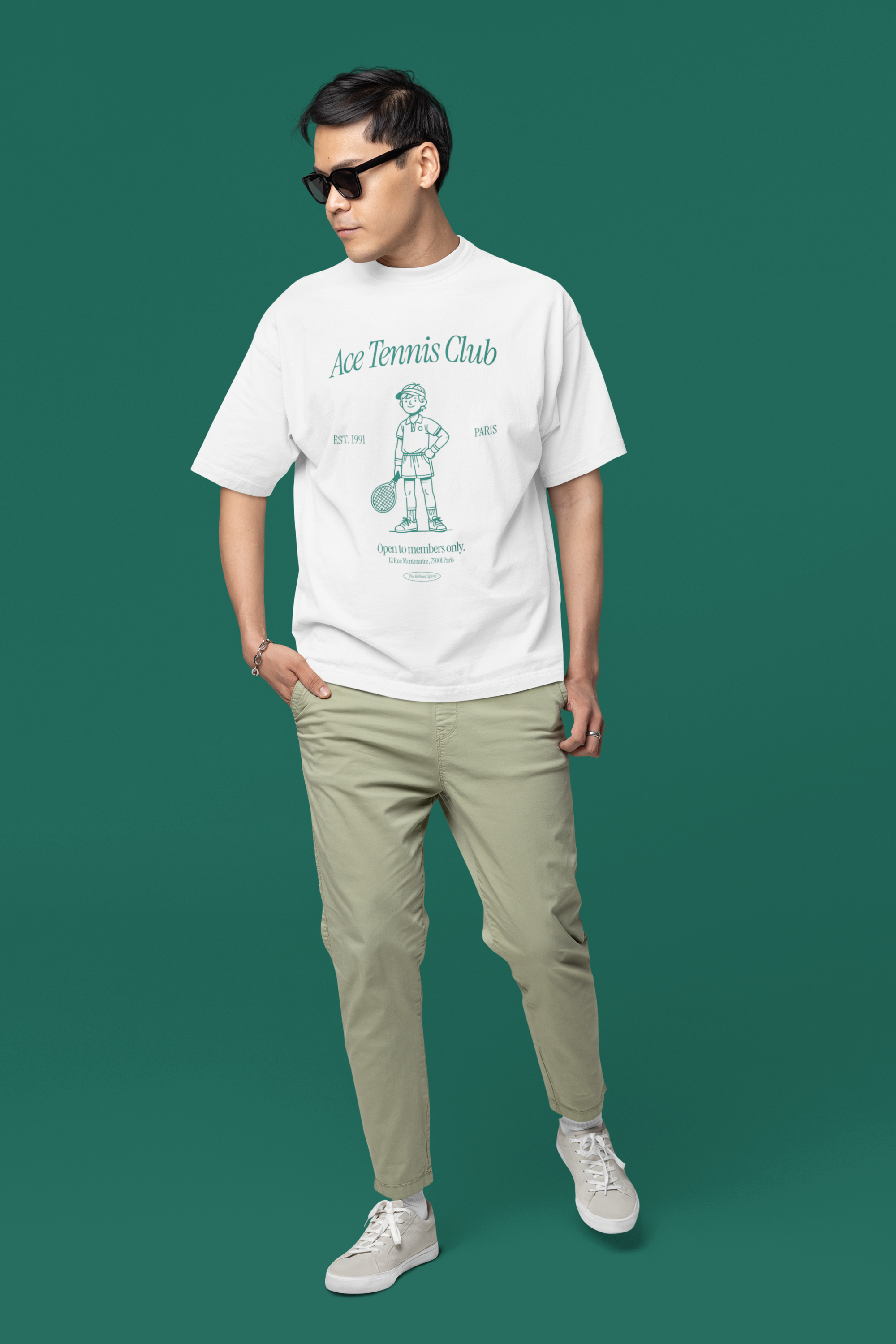 Ace Tennis Club - T-shirt - The Refined Spirit
