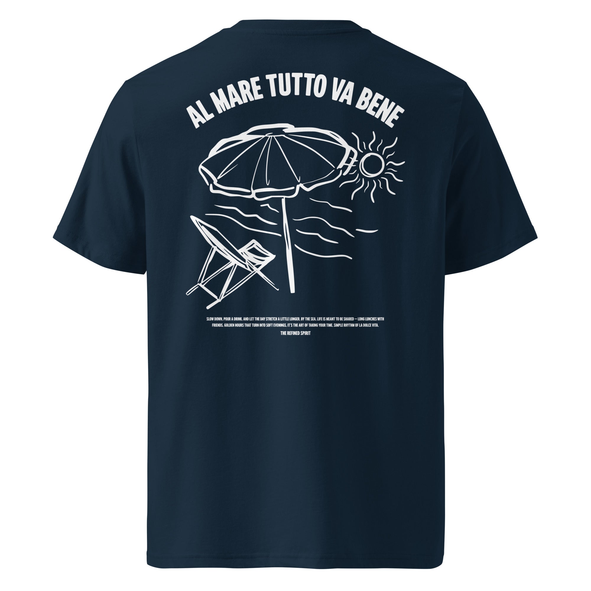 Al Mare tutto va Bene - Unisex Organic Cotton T-Shirt