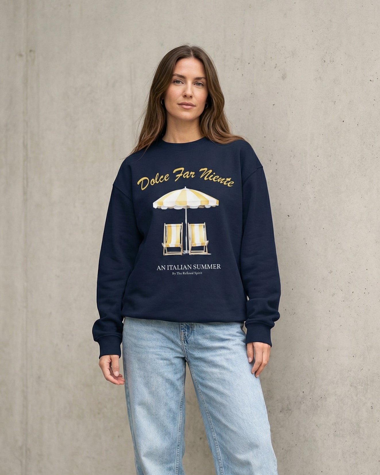 An Italian Summer - Organic Oversized Sweatshirt