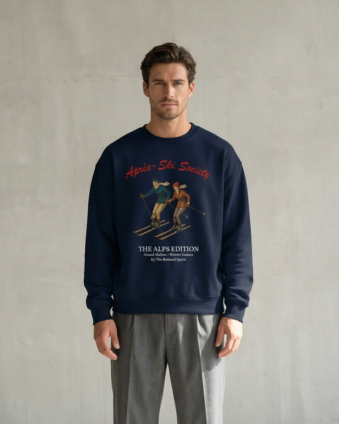 Après-Ski Society - Organic Oversized Sweatshirt