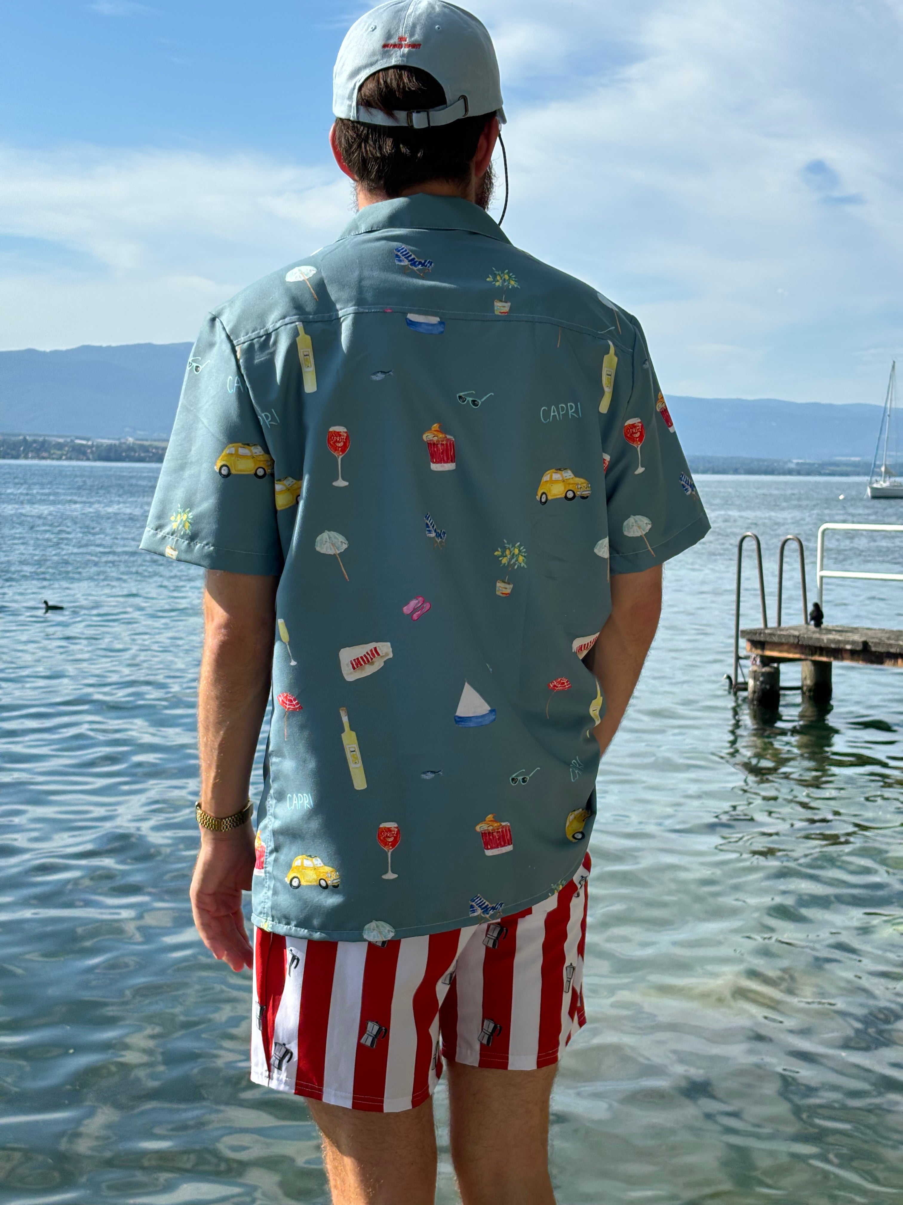 Capri - Pool Shirt - The Refined Spirit