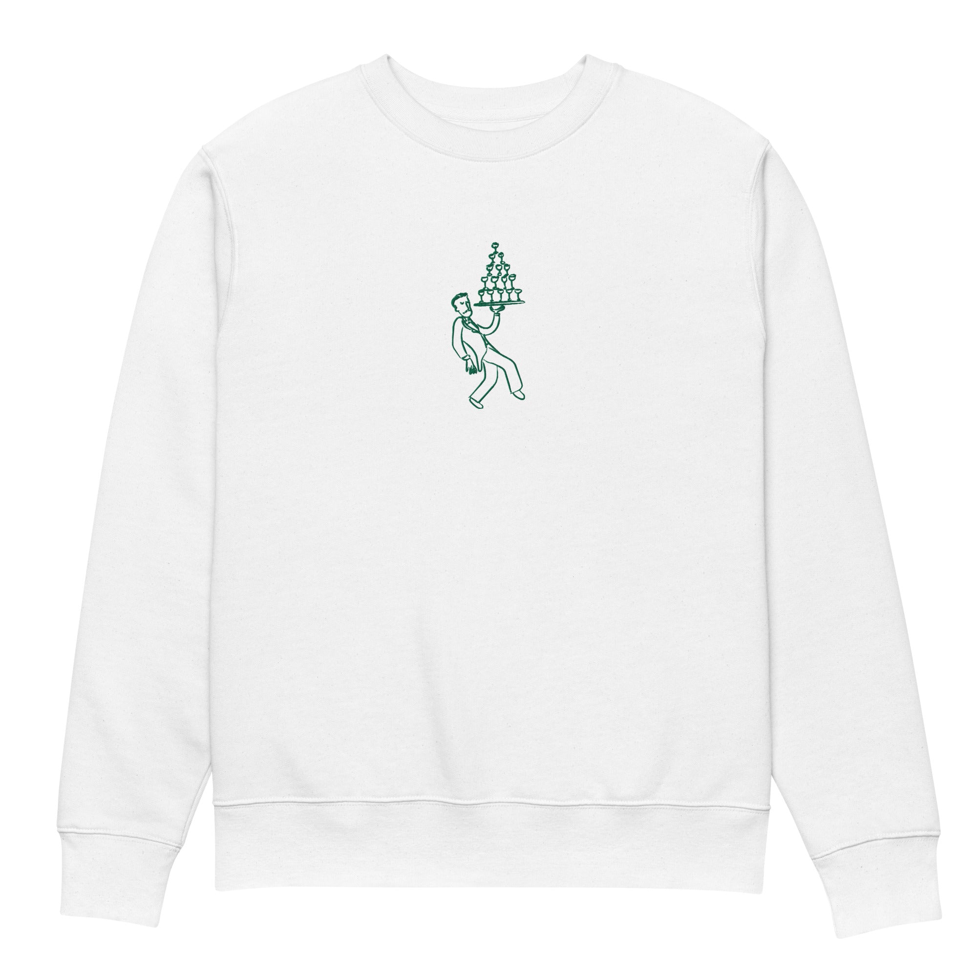 Champagne Please - Organic Sweatshirt - The Refined Spirit