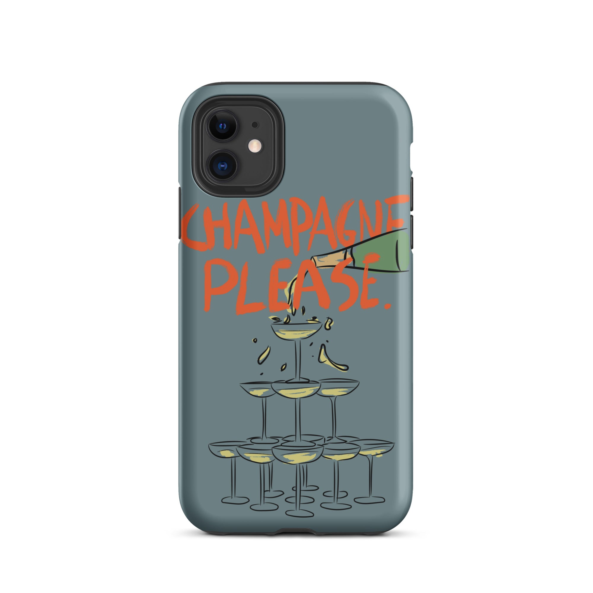 Champagne Please - Tough Case for iPhone® - The Refined Spirit