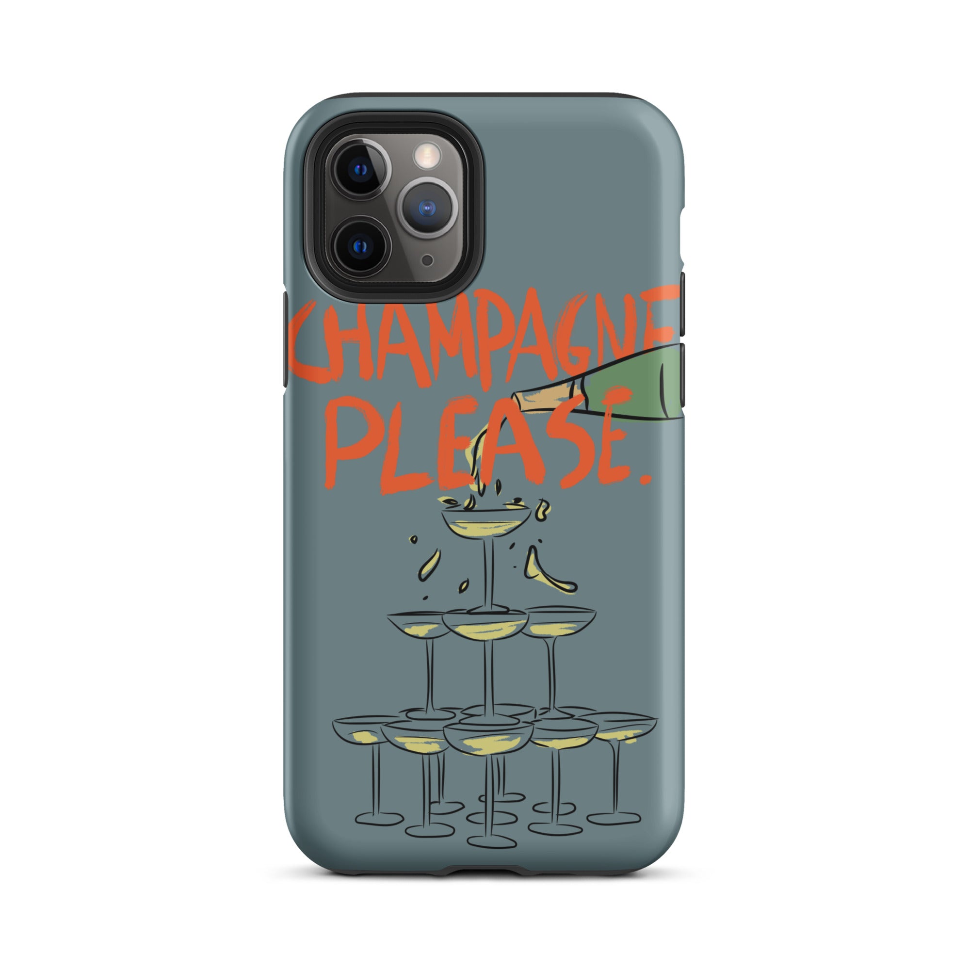 Champagne Please - Tough Case for iPhone® - The Refined Spirit