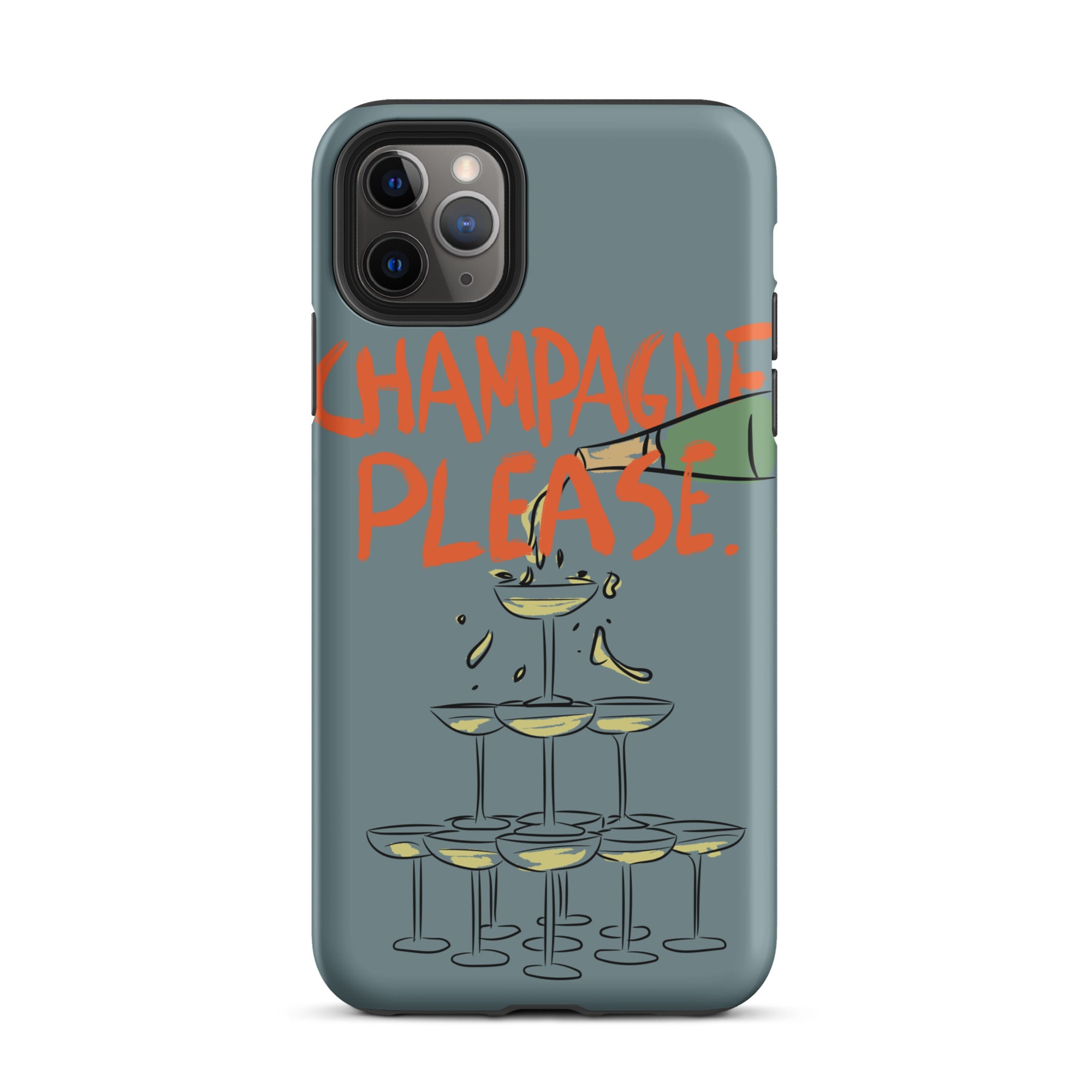 Champagne Please - Tough Case for iPhone® - The Refined Spirit