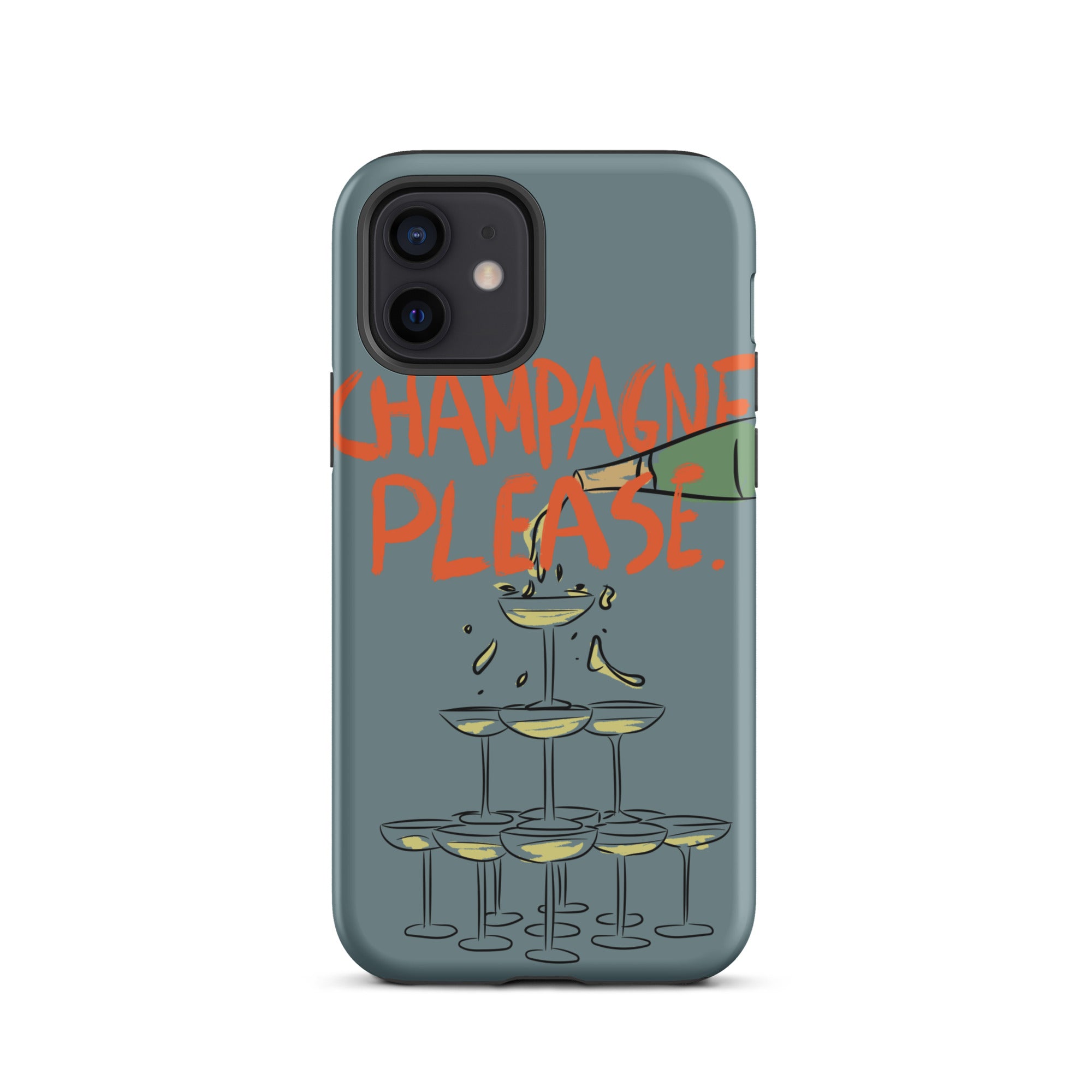 Champagne Please - Tough Case for iPhone® - The Refined Spirit