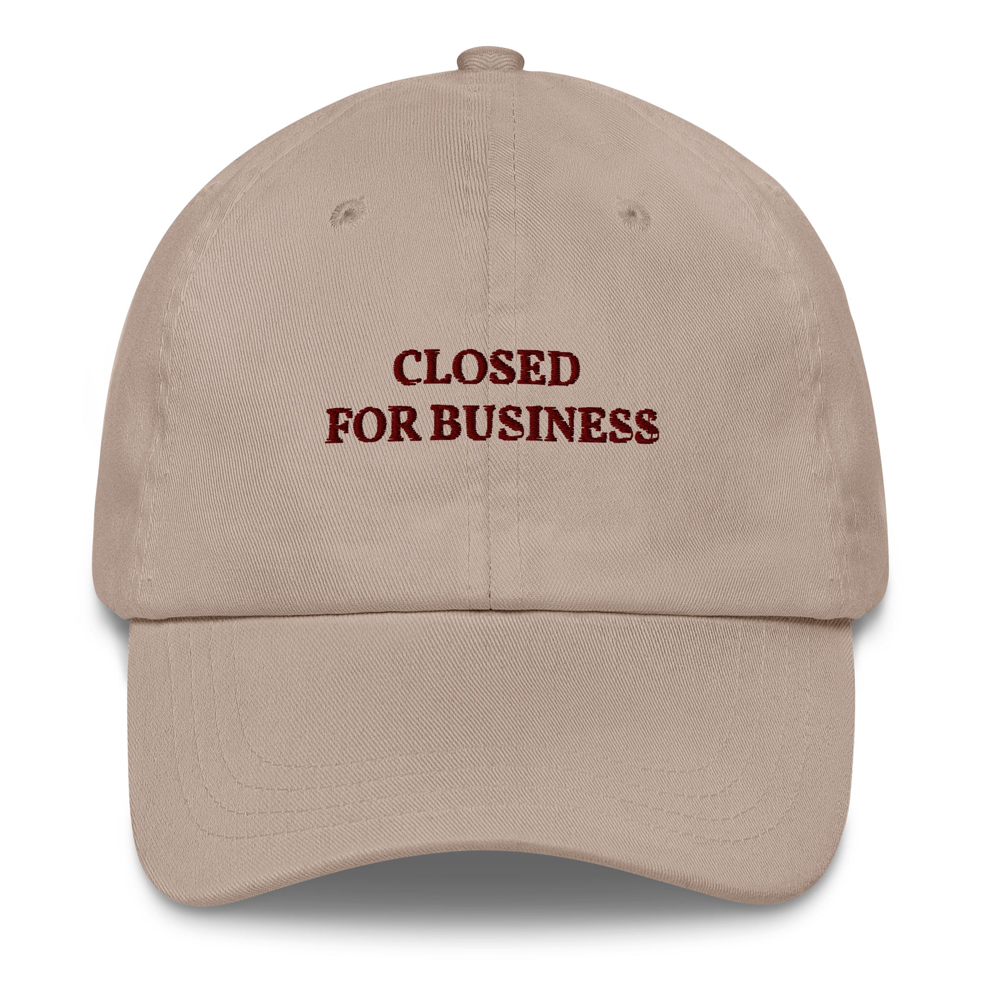 Closed for Business - Cap - The Refined Spirit