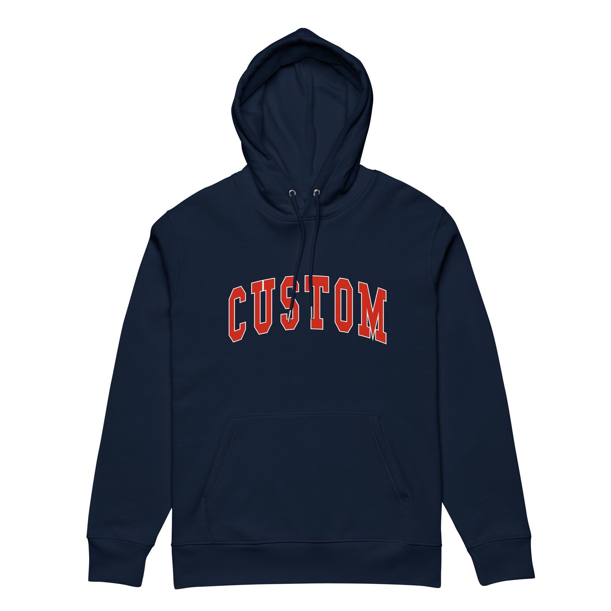 College Custom Organic Hoodie - The Refined Spirit