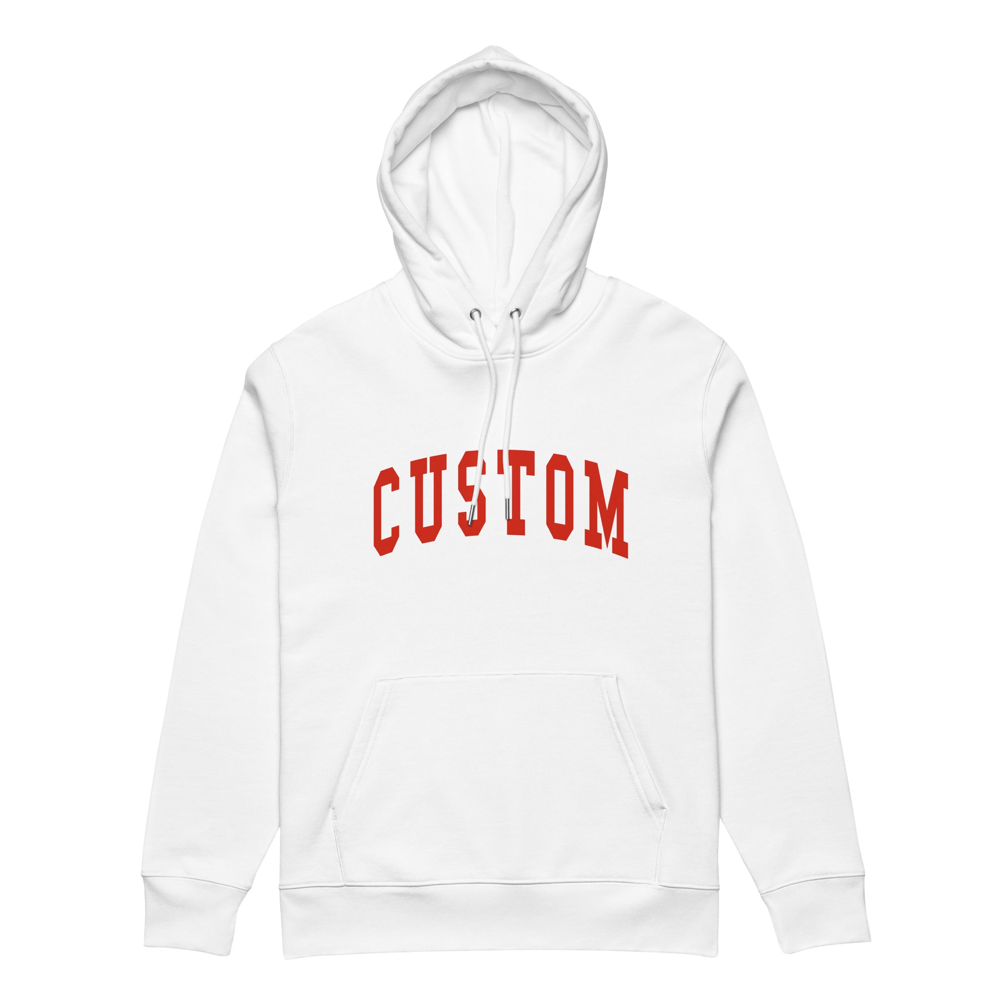 College Custom Organic Hoodie - The Refined Spirit