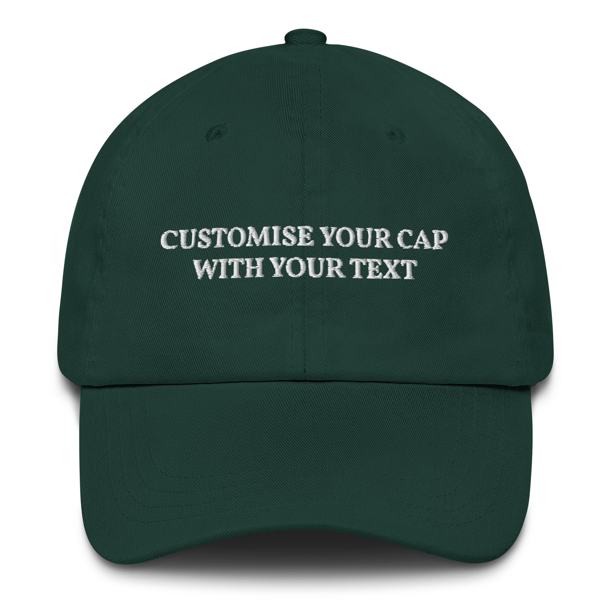 Customise your Cap