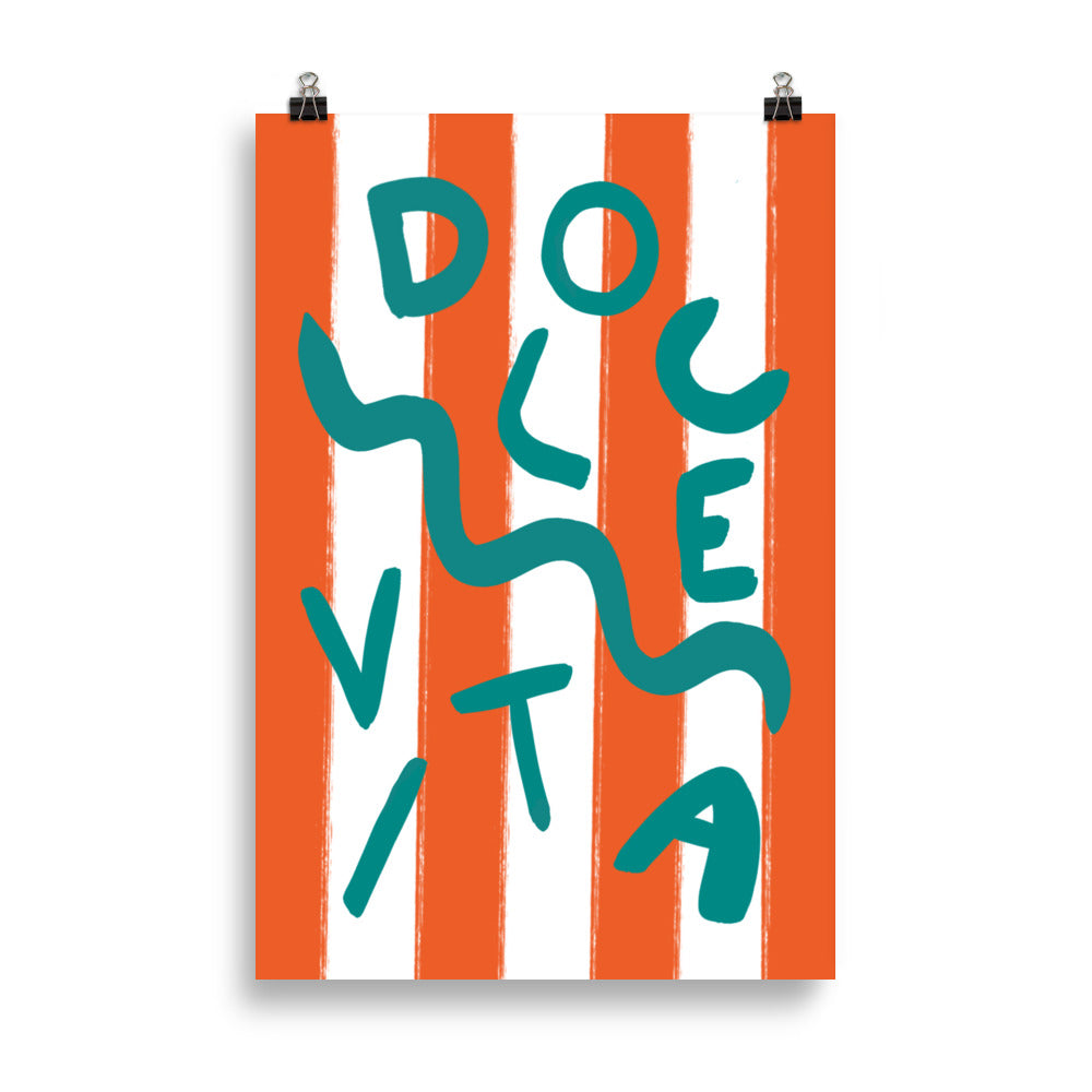 Dolce Vita - Poster - The Refined Spirit