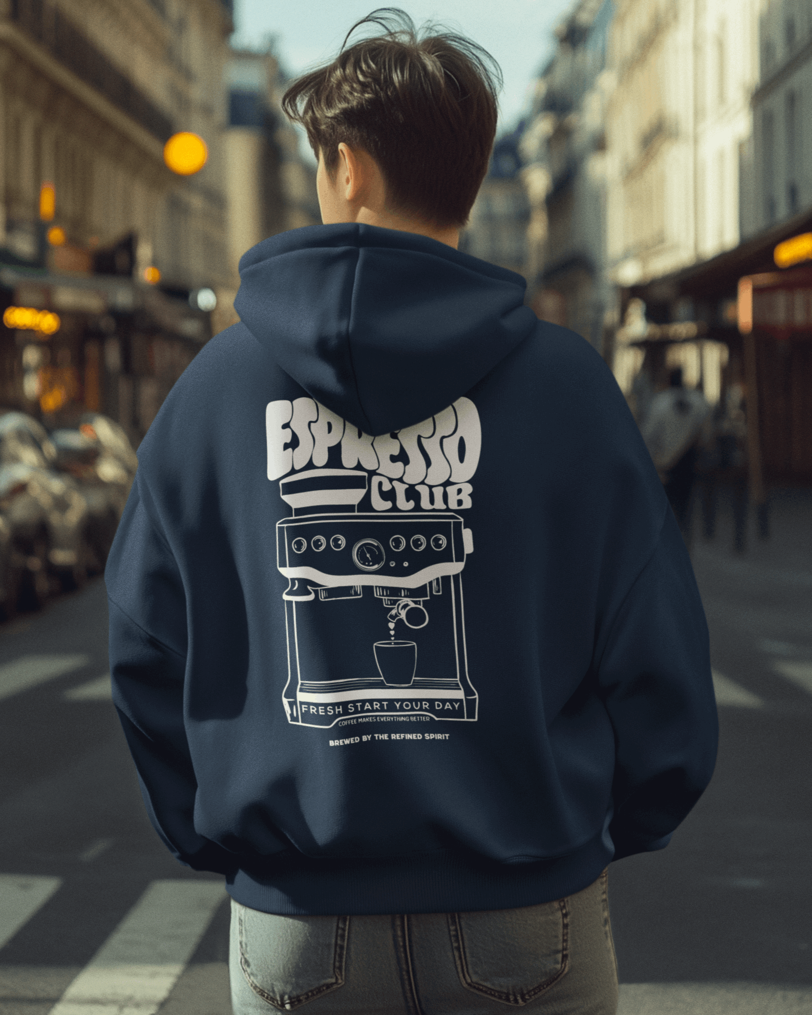 Espresso Club - Organic Hoodie
