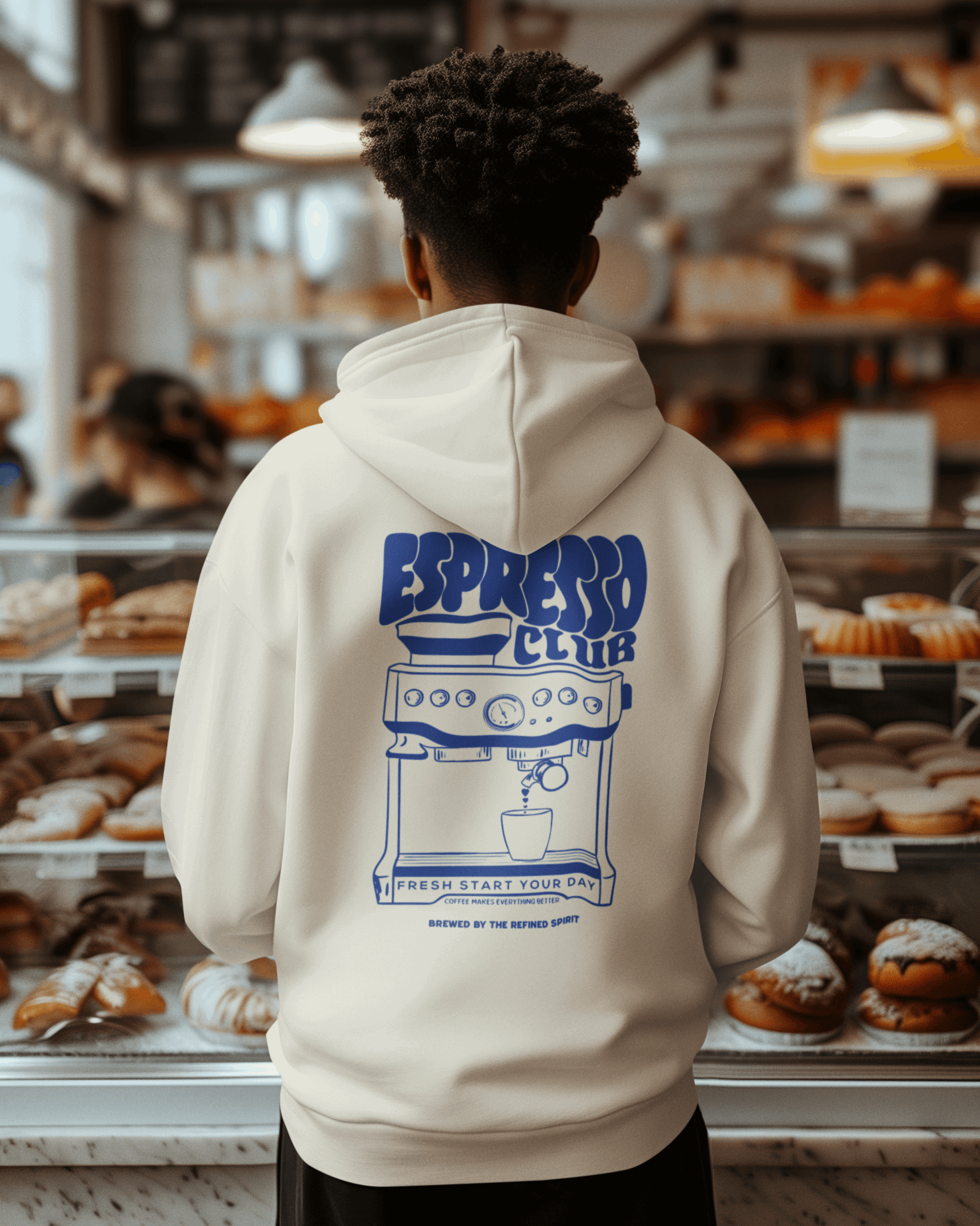 Espresso Club - Organic Hoodie