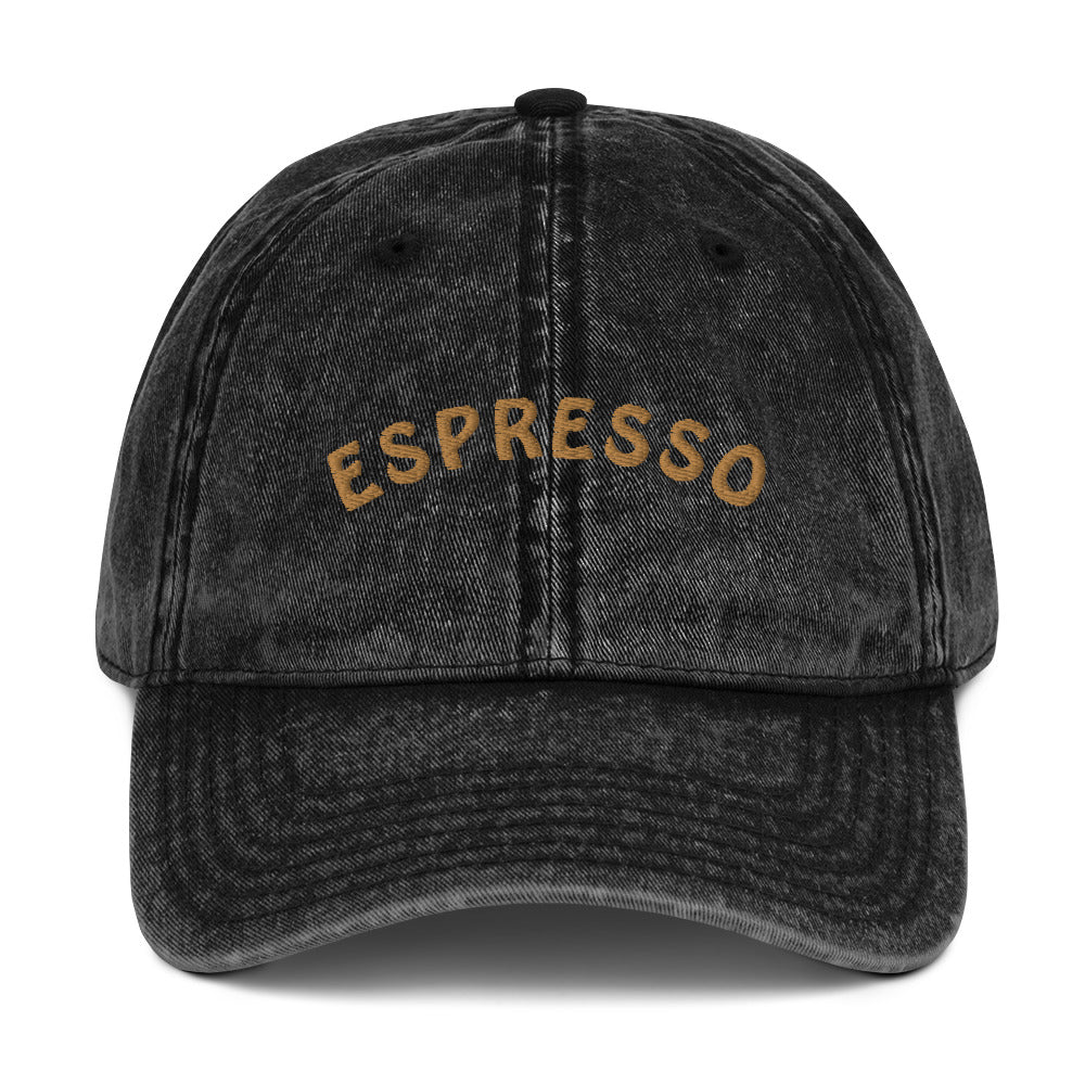 Espresso - Vintage Cap - The Refined Spirit