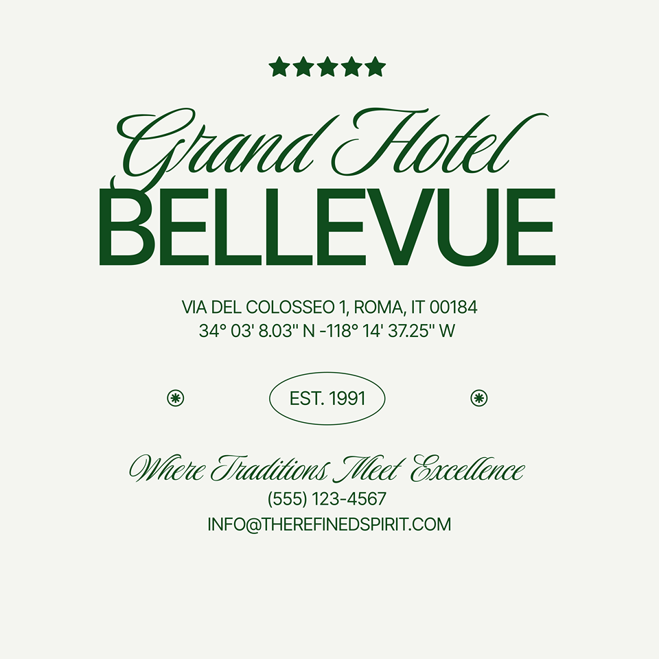 Grand Hotel Bellevue - Organic Sweatshirt