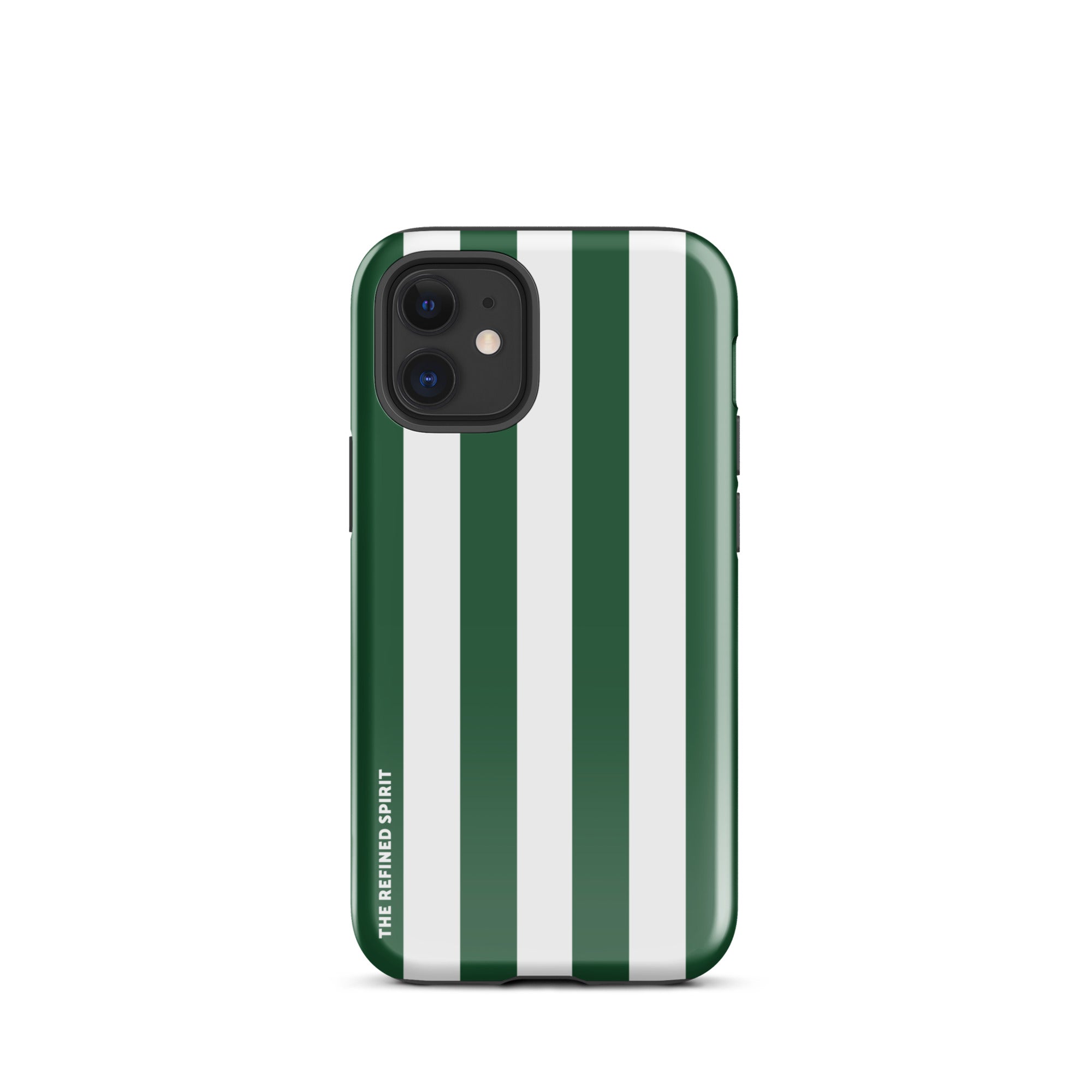 Green Stripes - Tough Case for iPhone® - The Refined Spirit