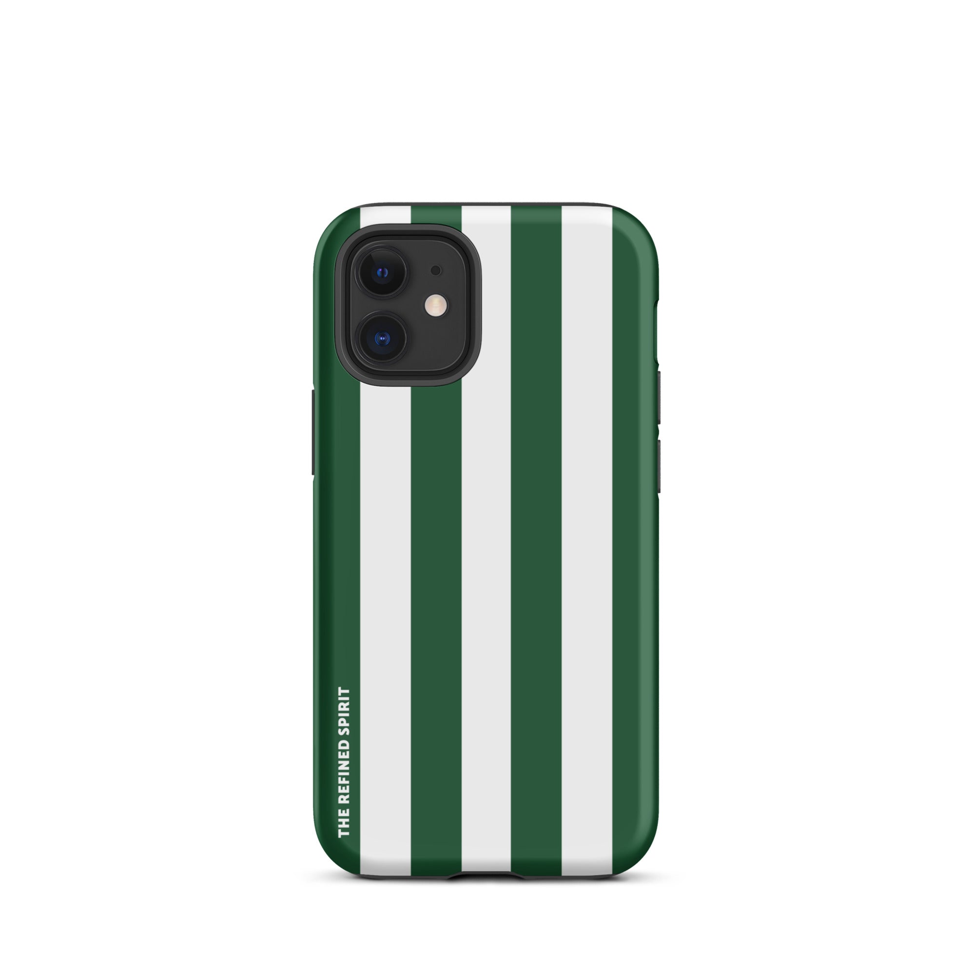 Green Stripes - Tough Case for iPhone® - The Refined Spirit