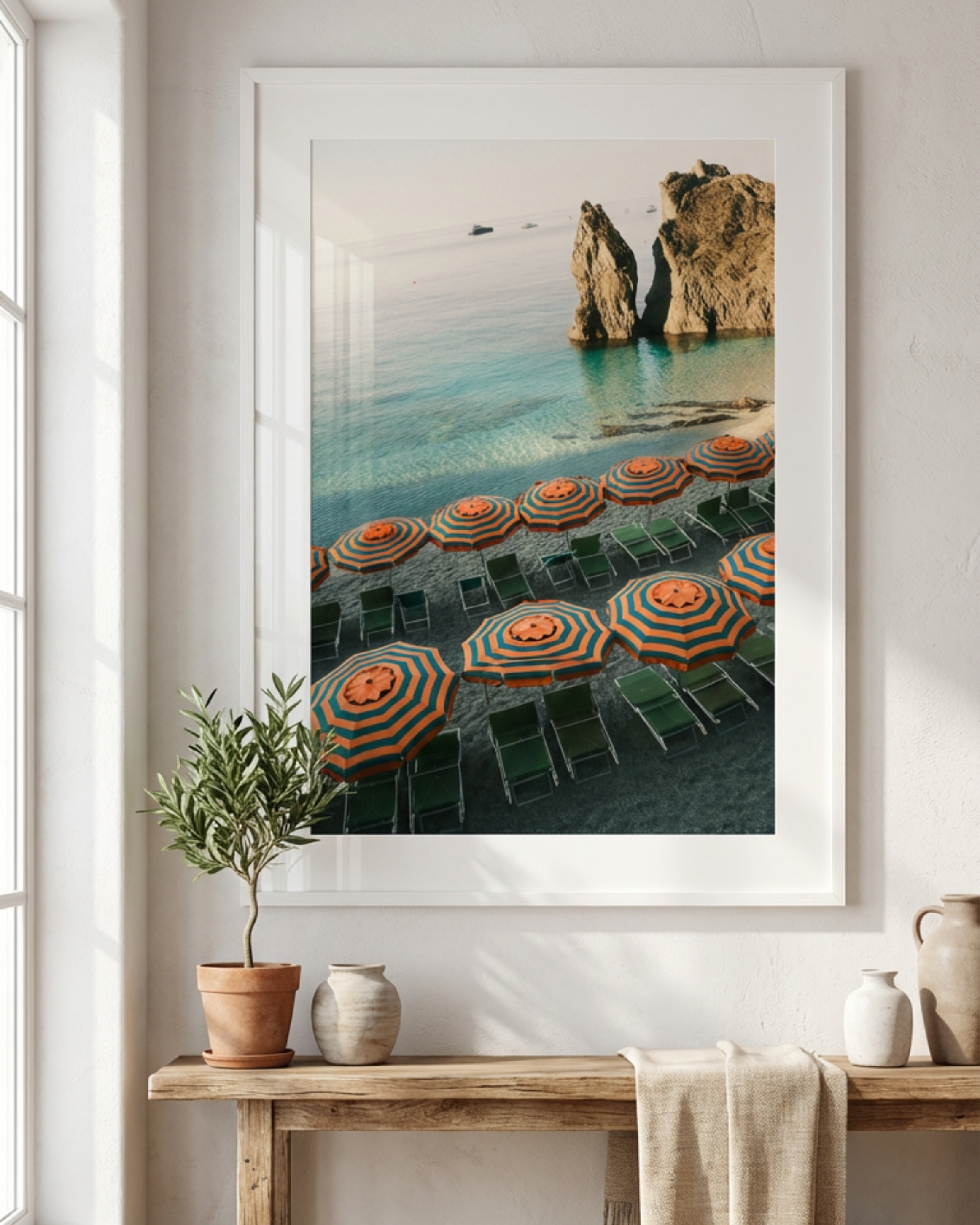 Italy Beach Poster