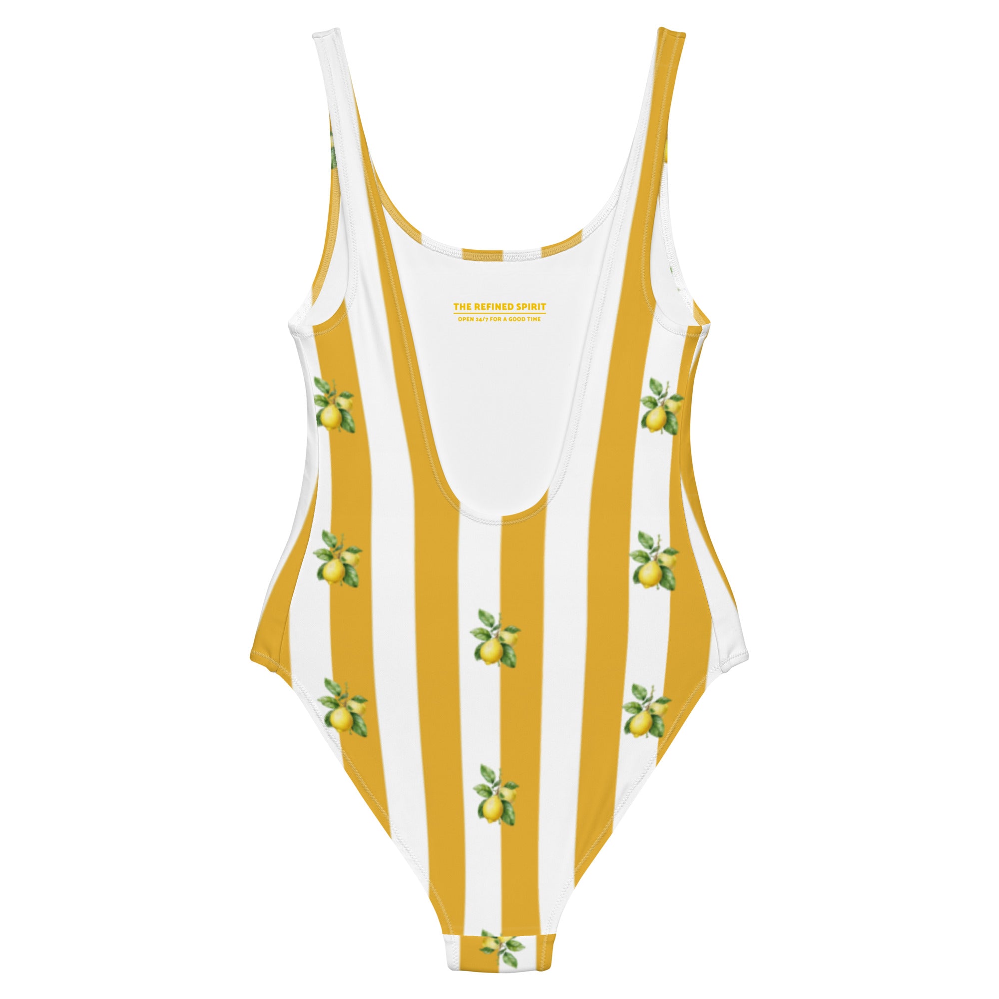 Lemon Stripe - Swimsuit - The Refined Spirit
