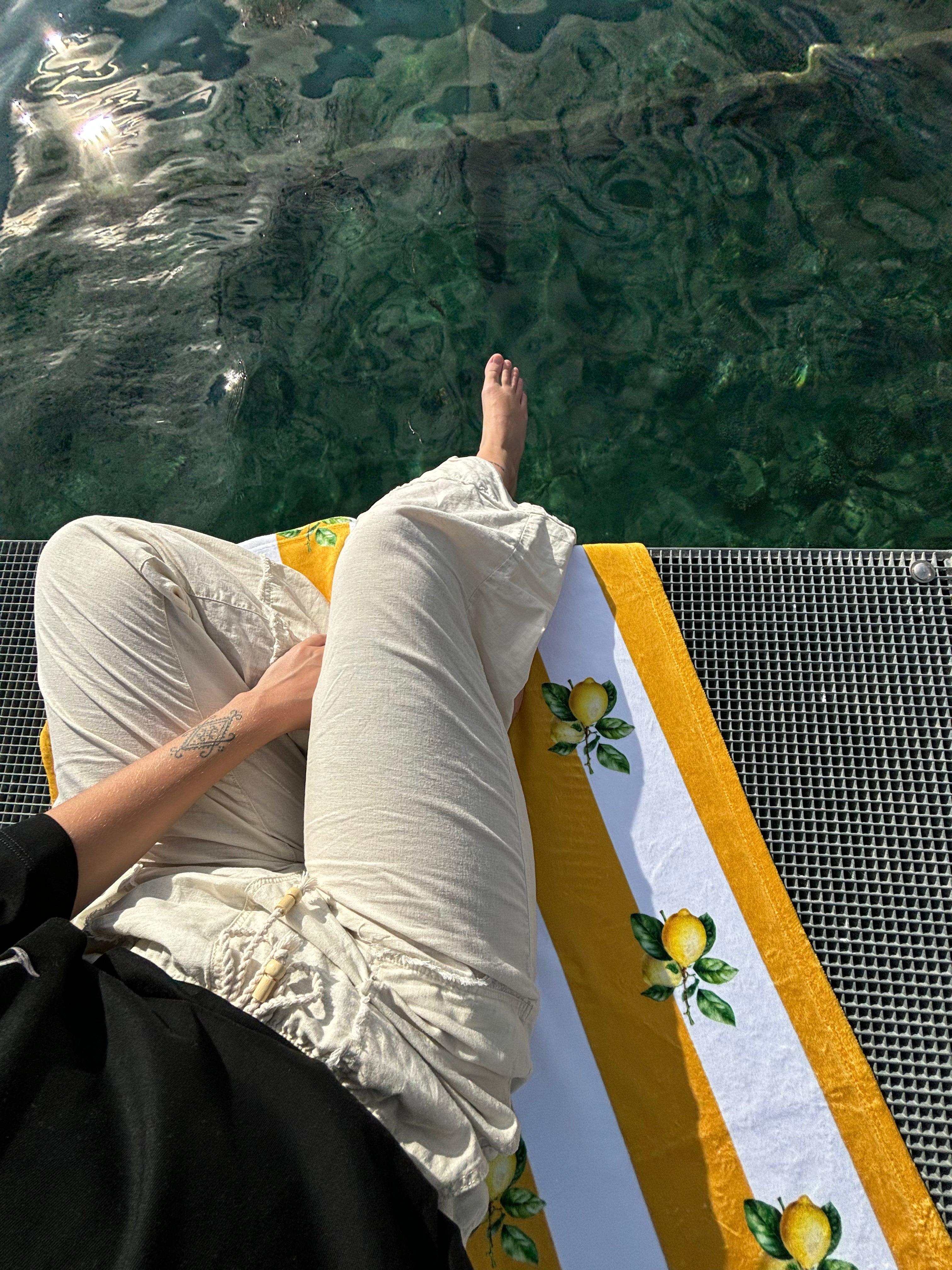 Lemon Stripe - Towel