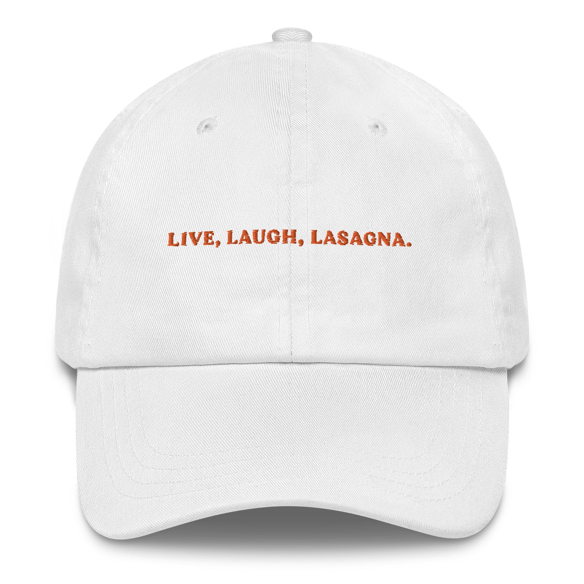 Live, Laugh, Lasagna - Cap