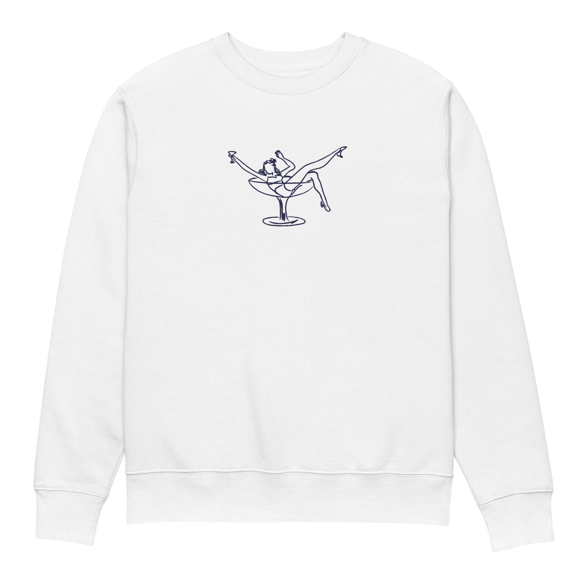 Martini Please - Organic Sweatshirt - The Refined Spirit