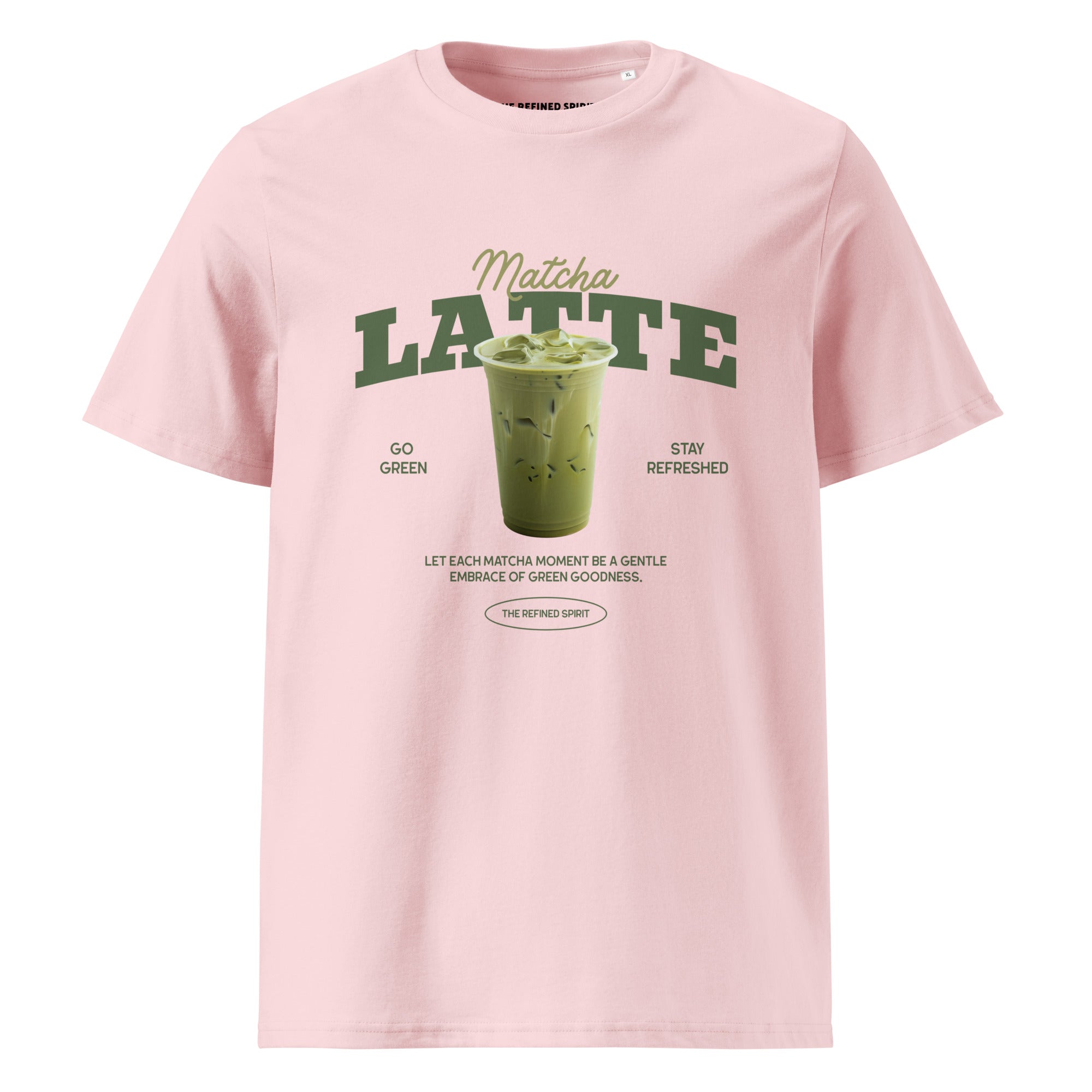 Matcha Latte - Organic T-shirt - The Refined Spirit