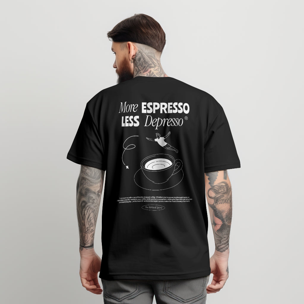 More Espresso Less Depresso - Organic T-shirt