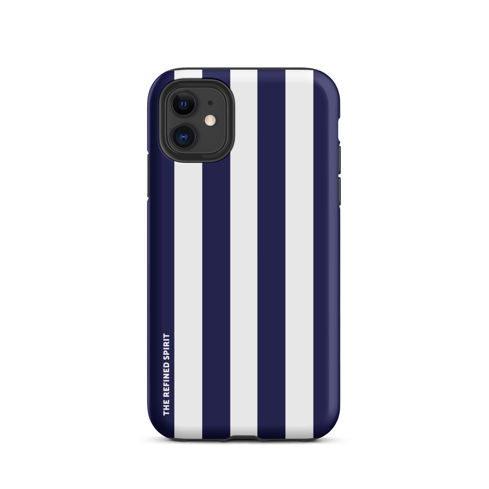 Navy Stripes - Tough Case for iPhone® - The Refined Spirit