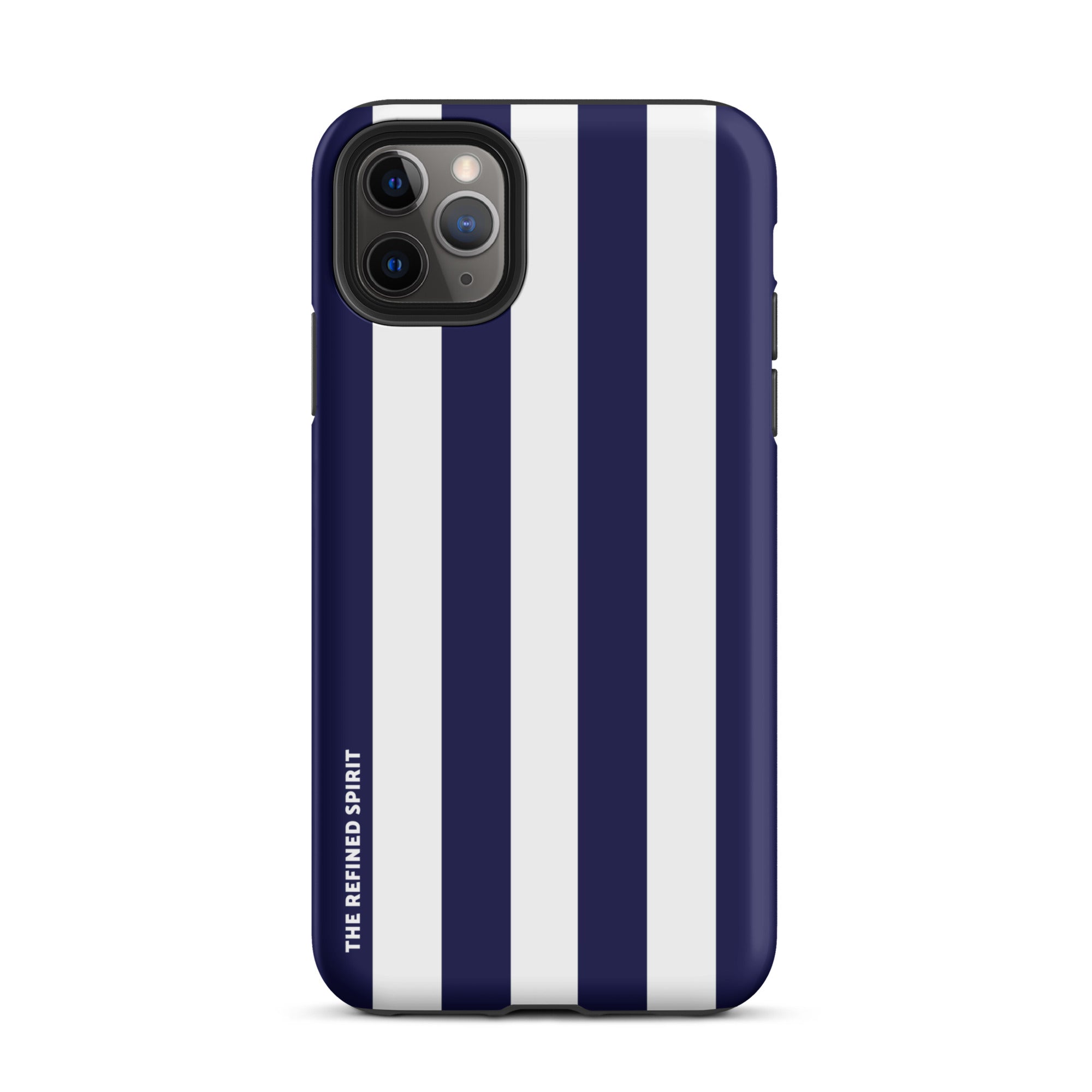 Navy Stripes - Tough Case for iPhone® - The Refined Spirit